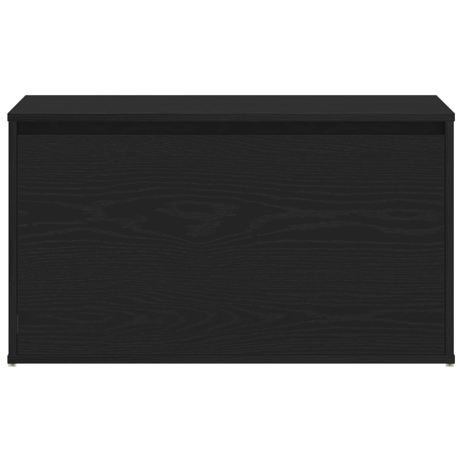 Hall Bench Black Oak 80x40x45 cm Engineered Wood - Image 7