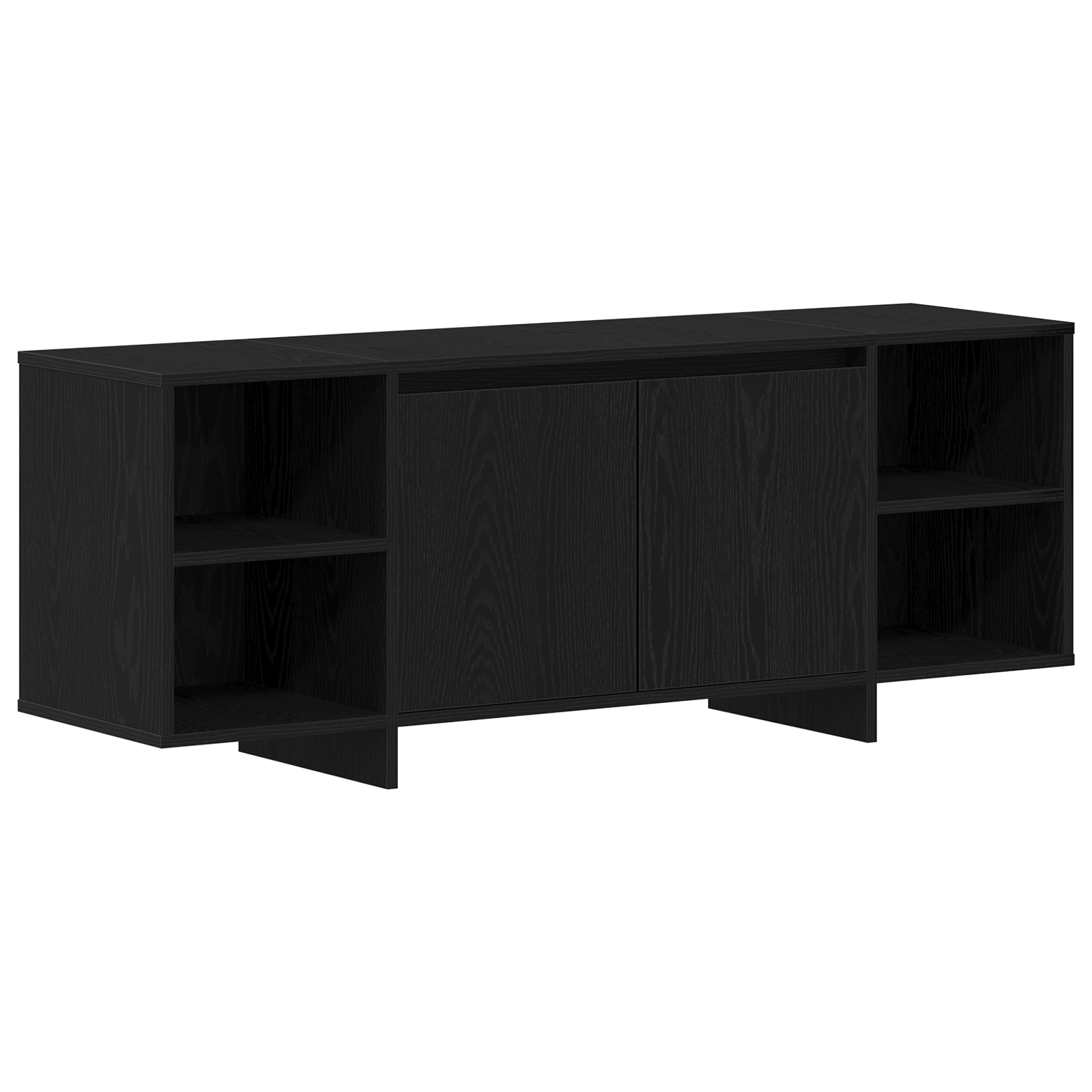 Thumbnail - vidaXL TV Stand - Schwarz Eiche - 120x30x40.5 cm - Aus Spanplatten