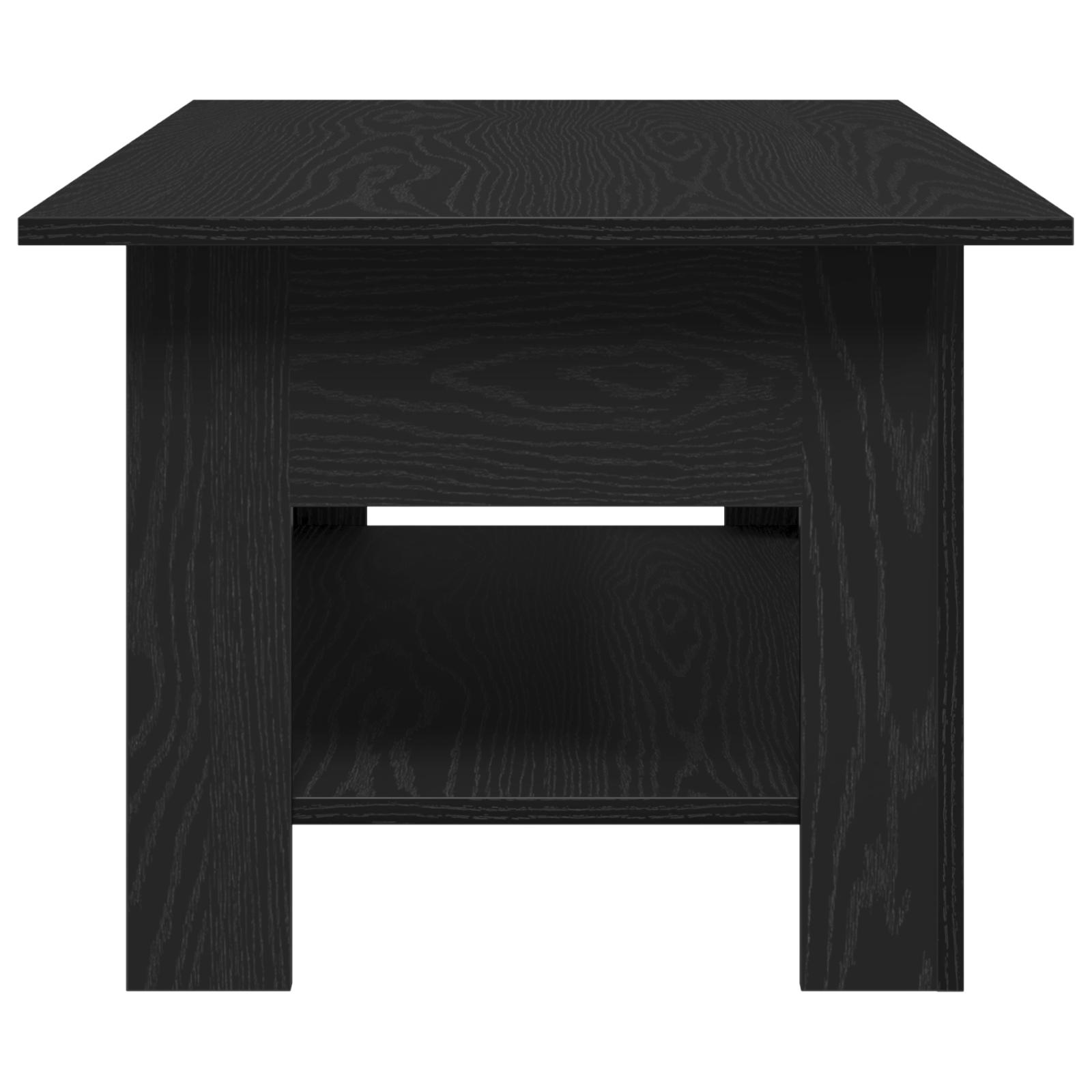 Coffee Table in Black Oak, 102x55x42 cm, Made from Engineered Wood - Image 7