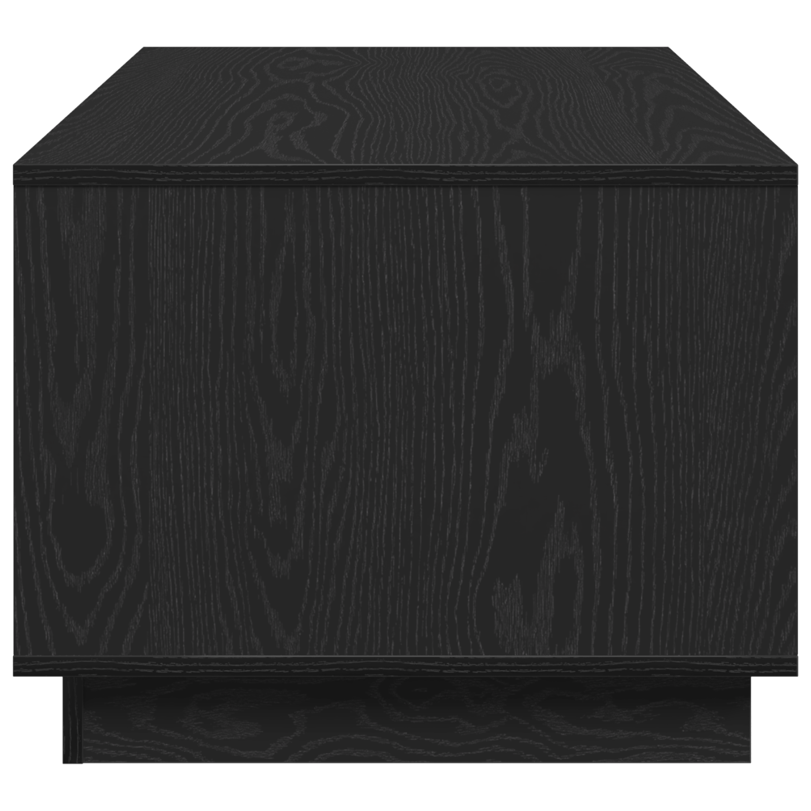 Black Oak Coffee Table 102x55x43 cm Made from Engineered Wood - Image 7