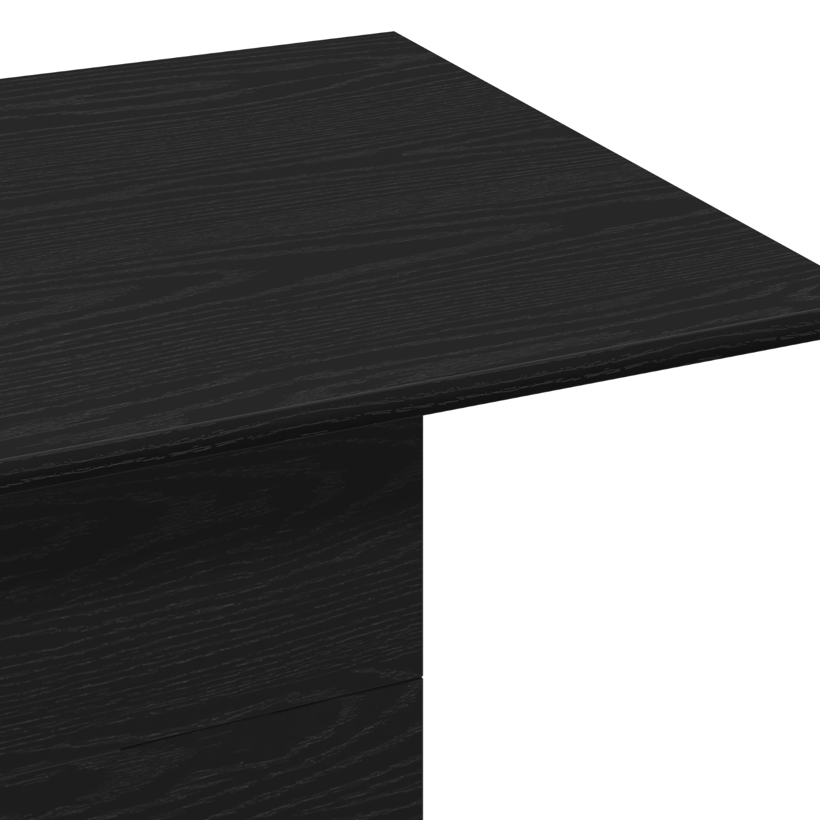 Coffee Table Black Oak 102x55,5x40 cm cm Engineered Wood - Image 7