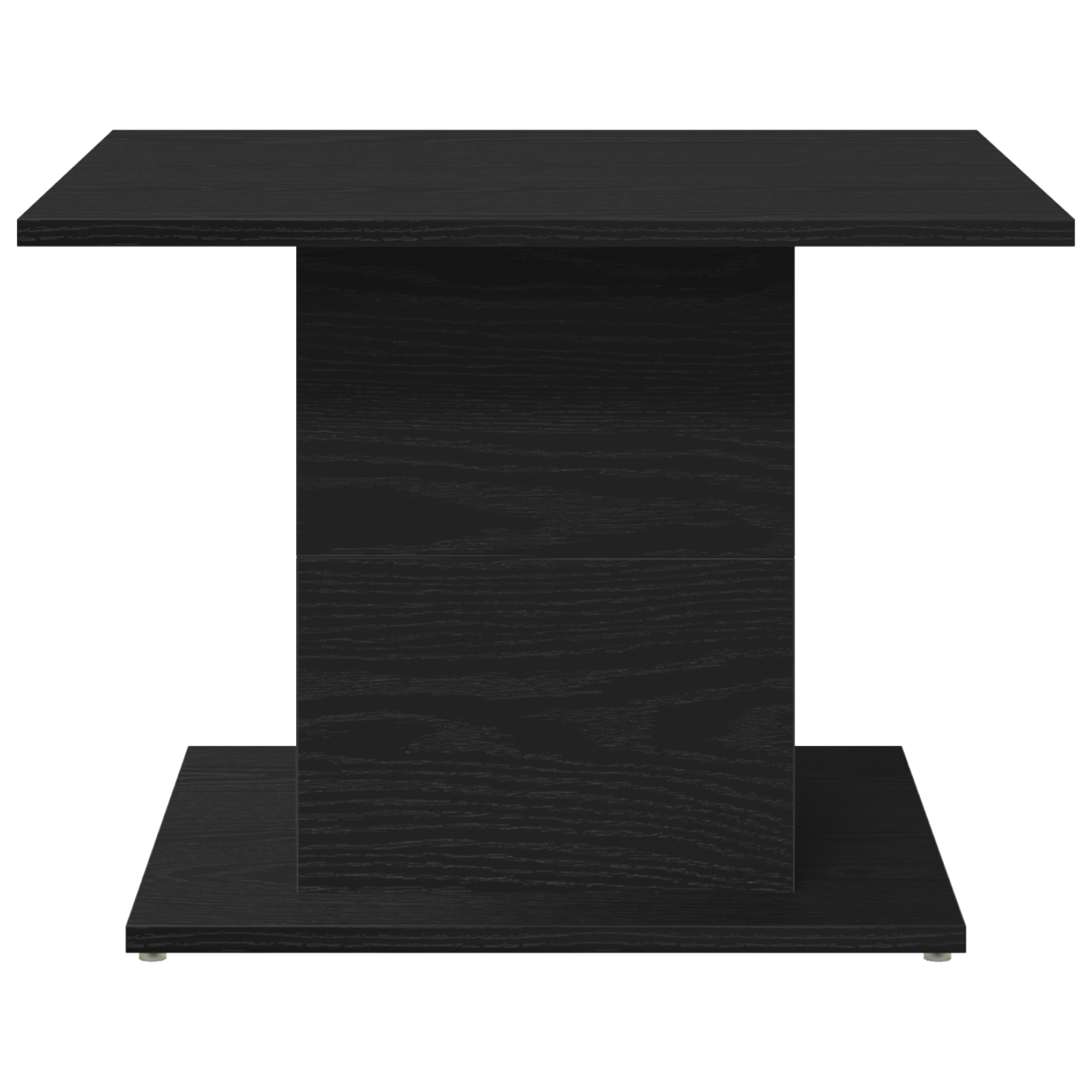 Coffee Table Black Oak 55.5x55.5x40 cm Engineered Wood - Image 5