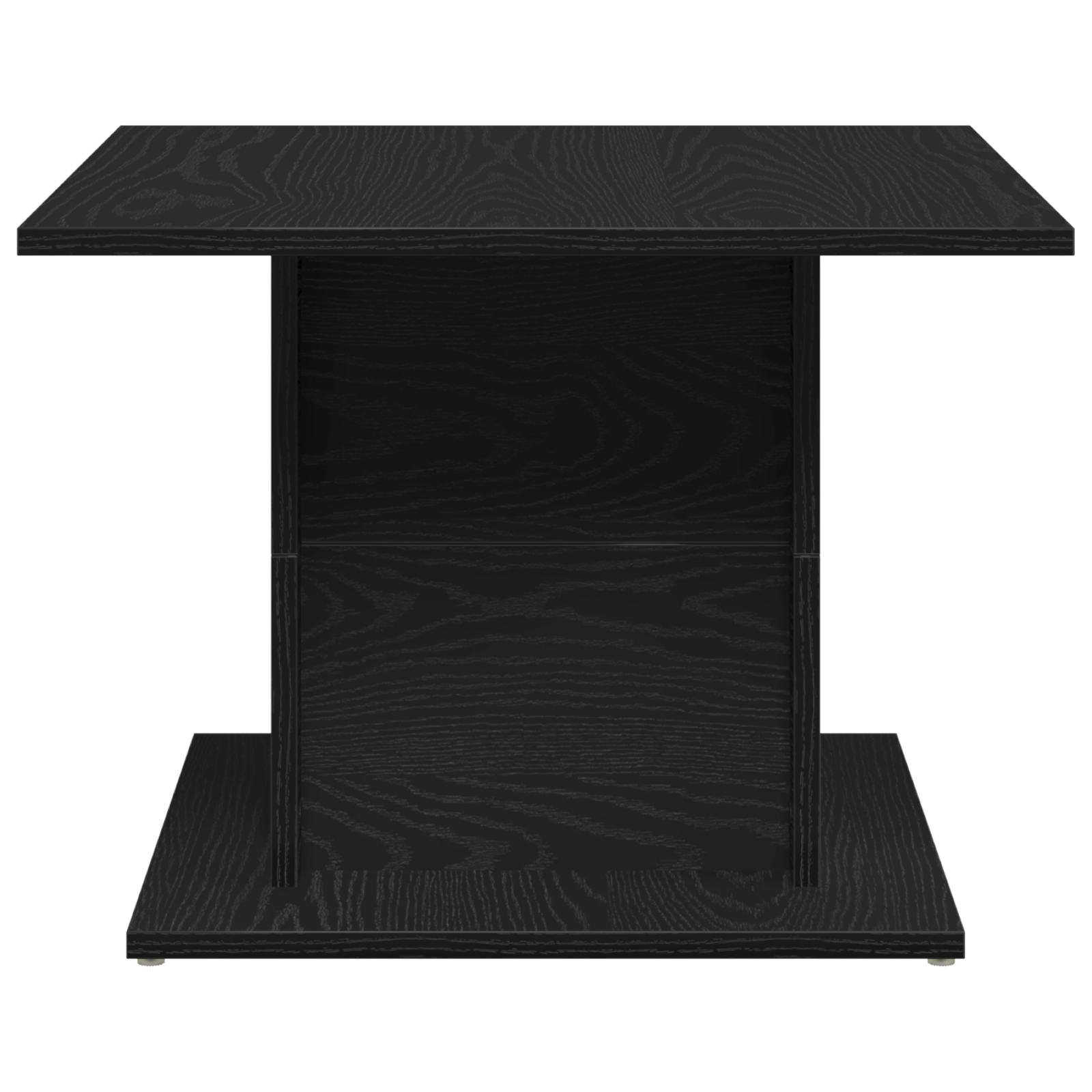 Coffee Table Black Oak 55.5x55.5x40 cm Engineered Wood - Image 6