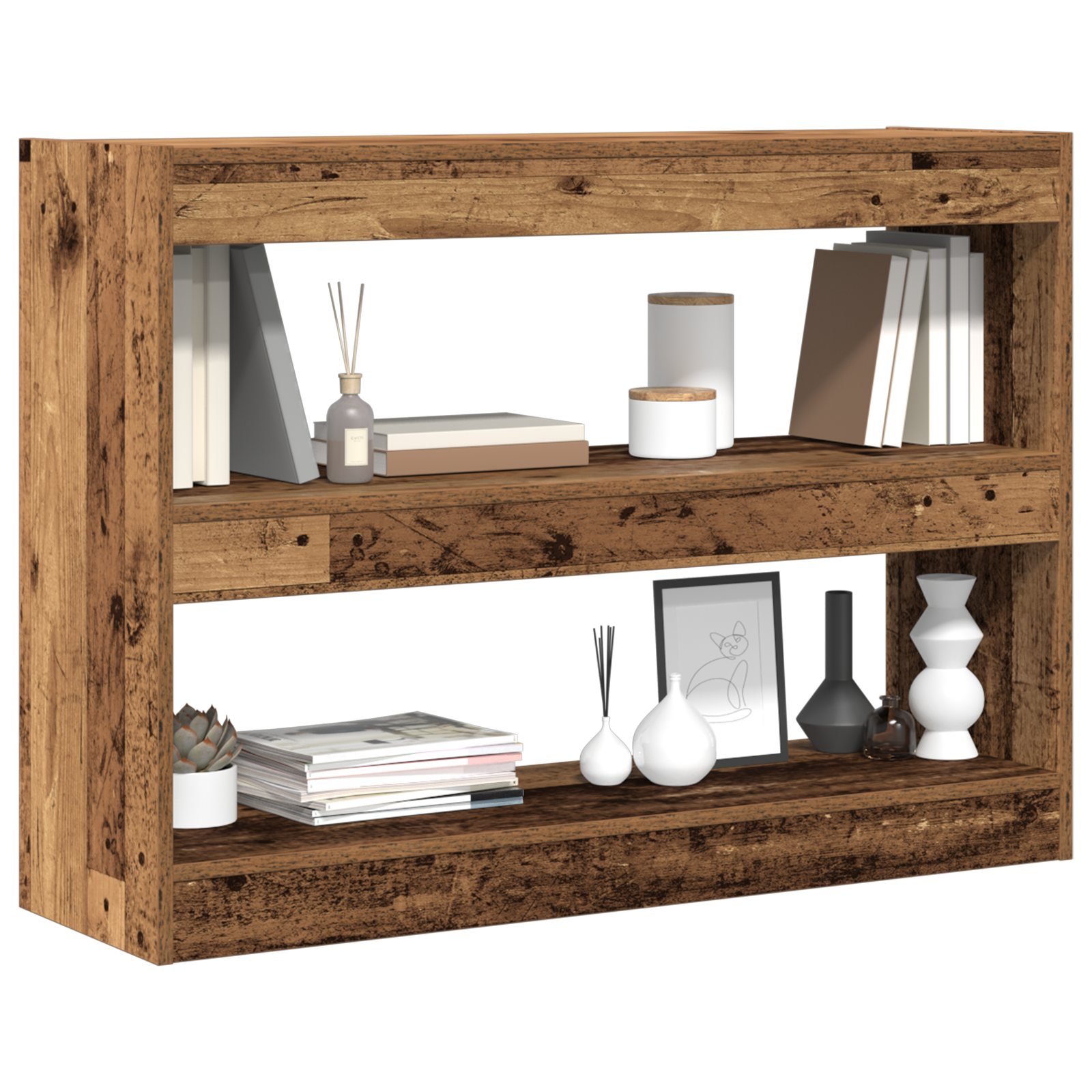 Estantería/divisor de espacios Multicolor 100x30x72 cm Armario Hogar vidaXL - Imagen 40 de 100