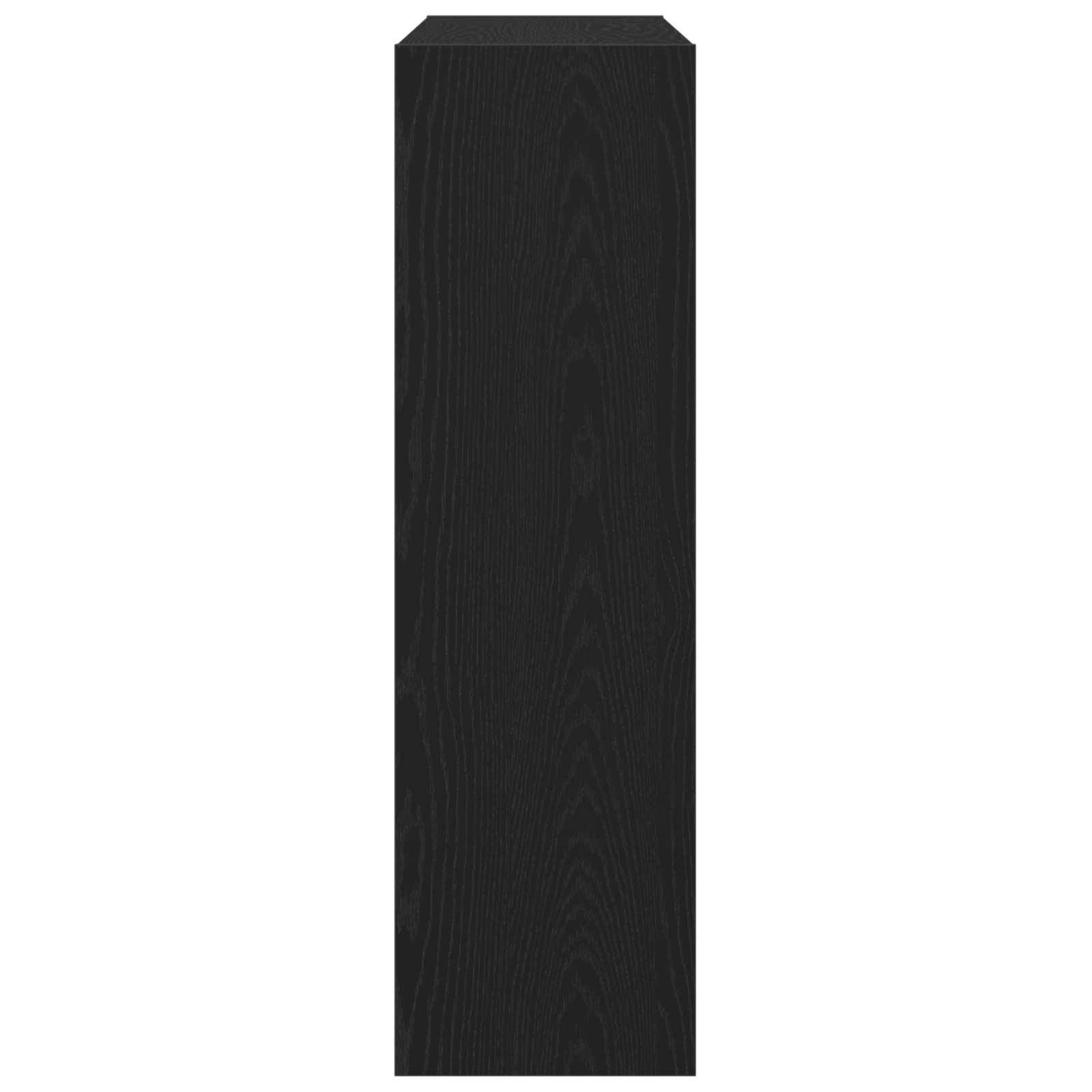 Book Cabinet/Room Divider Black Oak 100x30x103cm Engineered Wood - Image 7