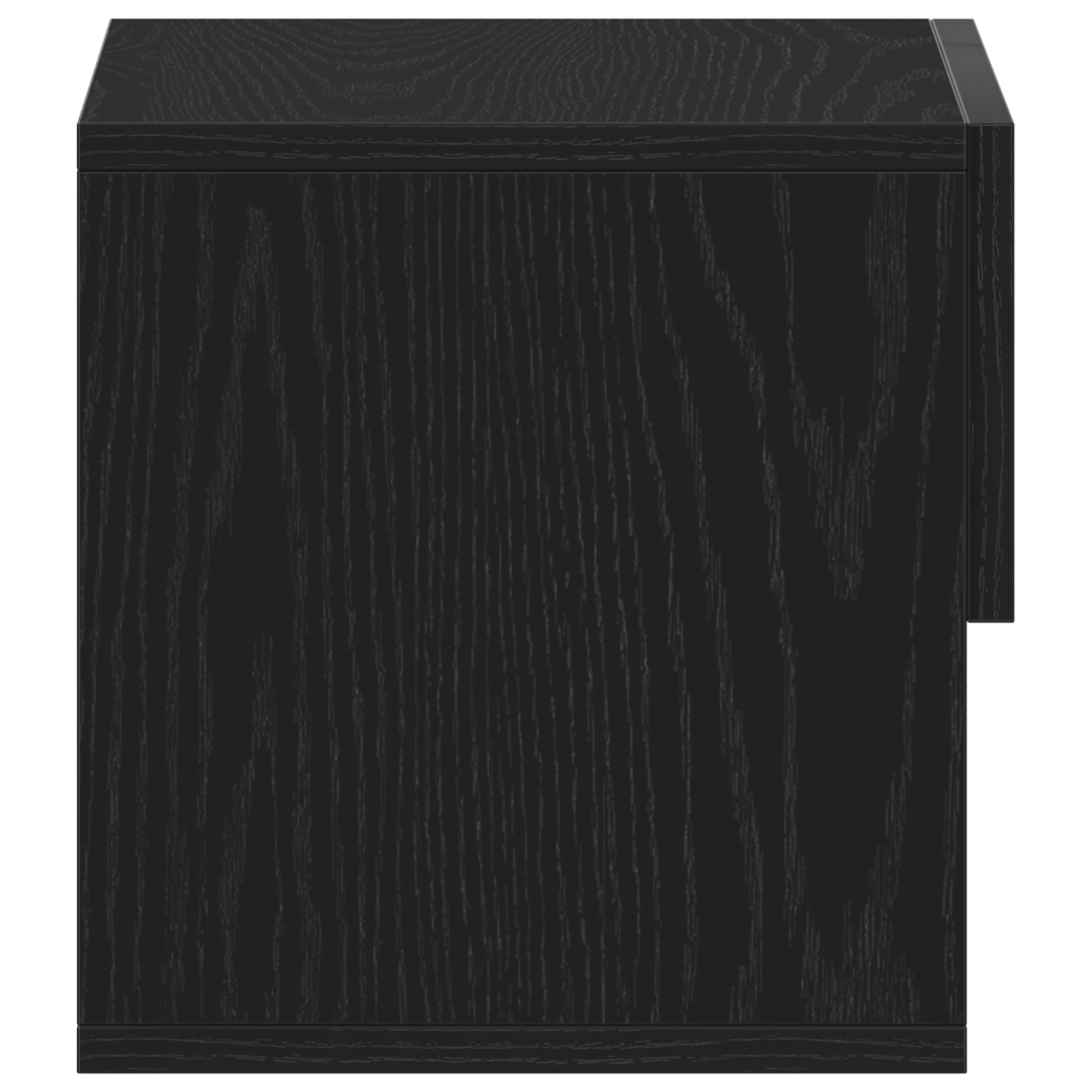 Wall-Mounted Nightstand in Black Oak with Engineered Wood - Image 8