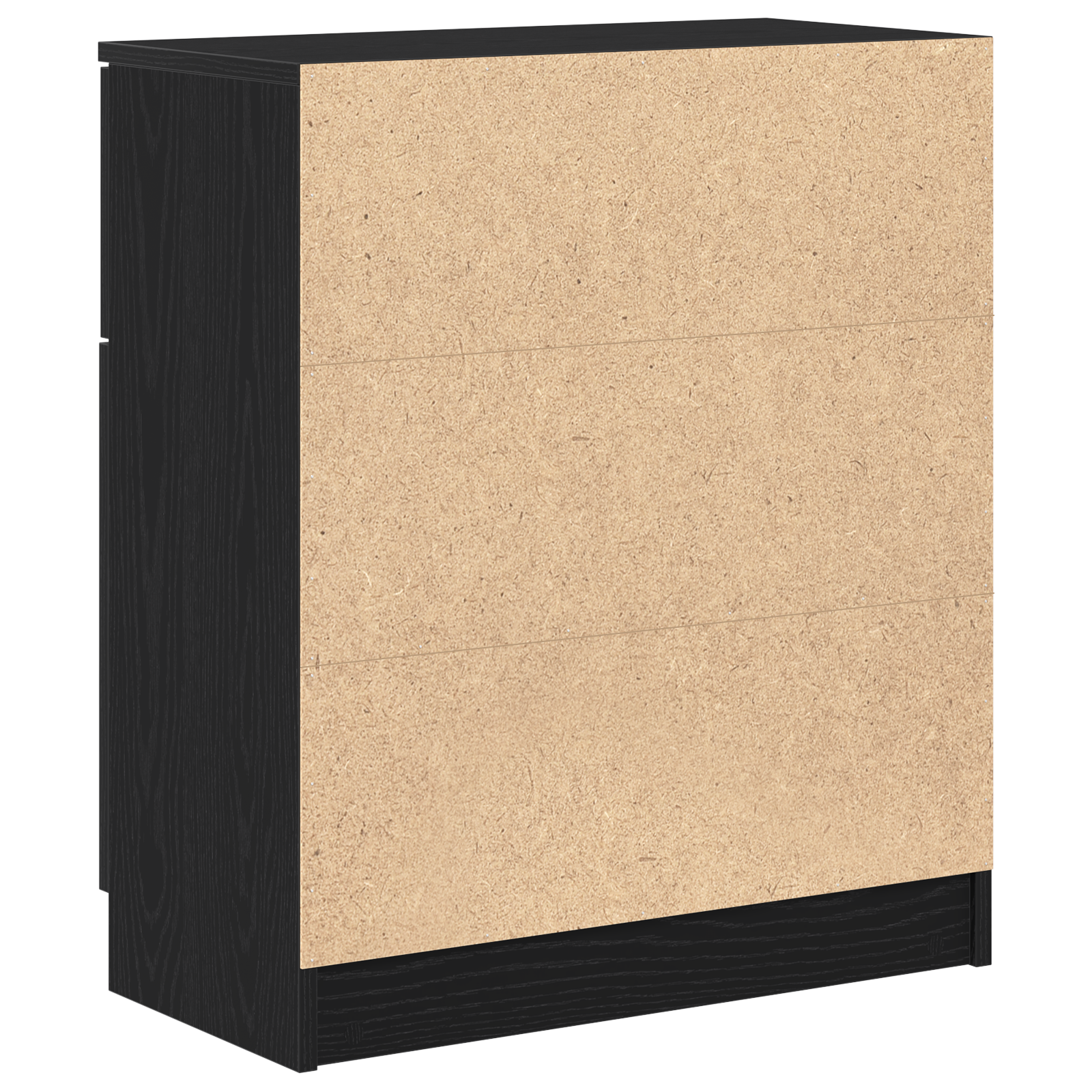 Black Oak Sideboard 60x30x70 cm Engineered Wood - Image 6