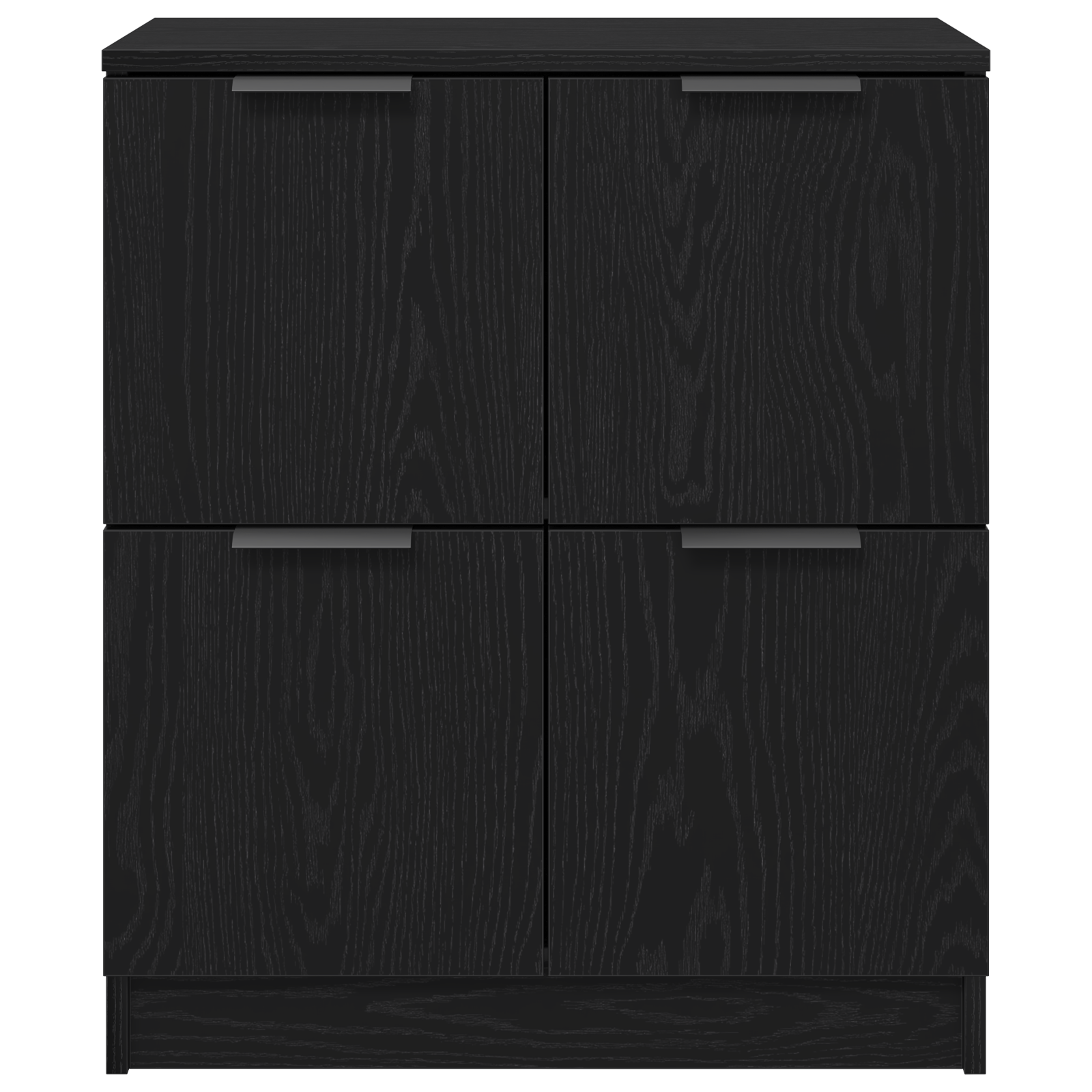 Black Oak Sideboard - 60 x 30 x 70 cm - Made of Engineered Wood - Image 6