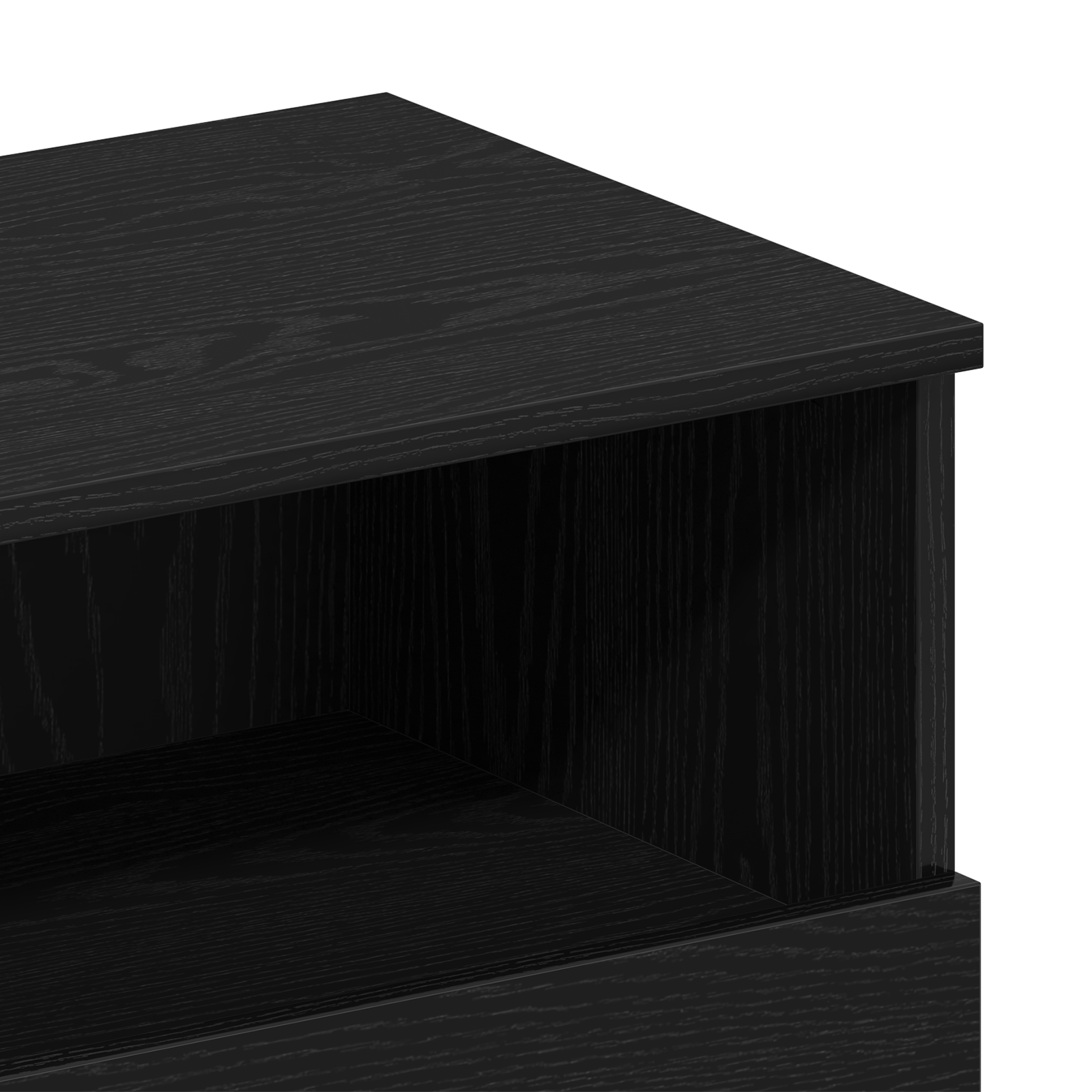 Bedside Cabinets 2 pcs Black Oak 40x35x65 cm Engineered Wood - Image 9