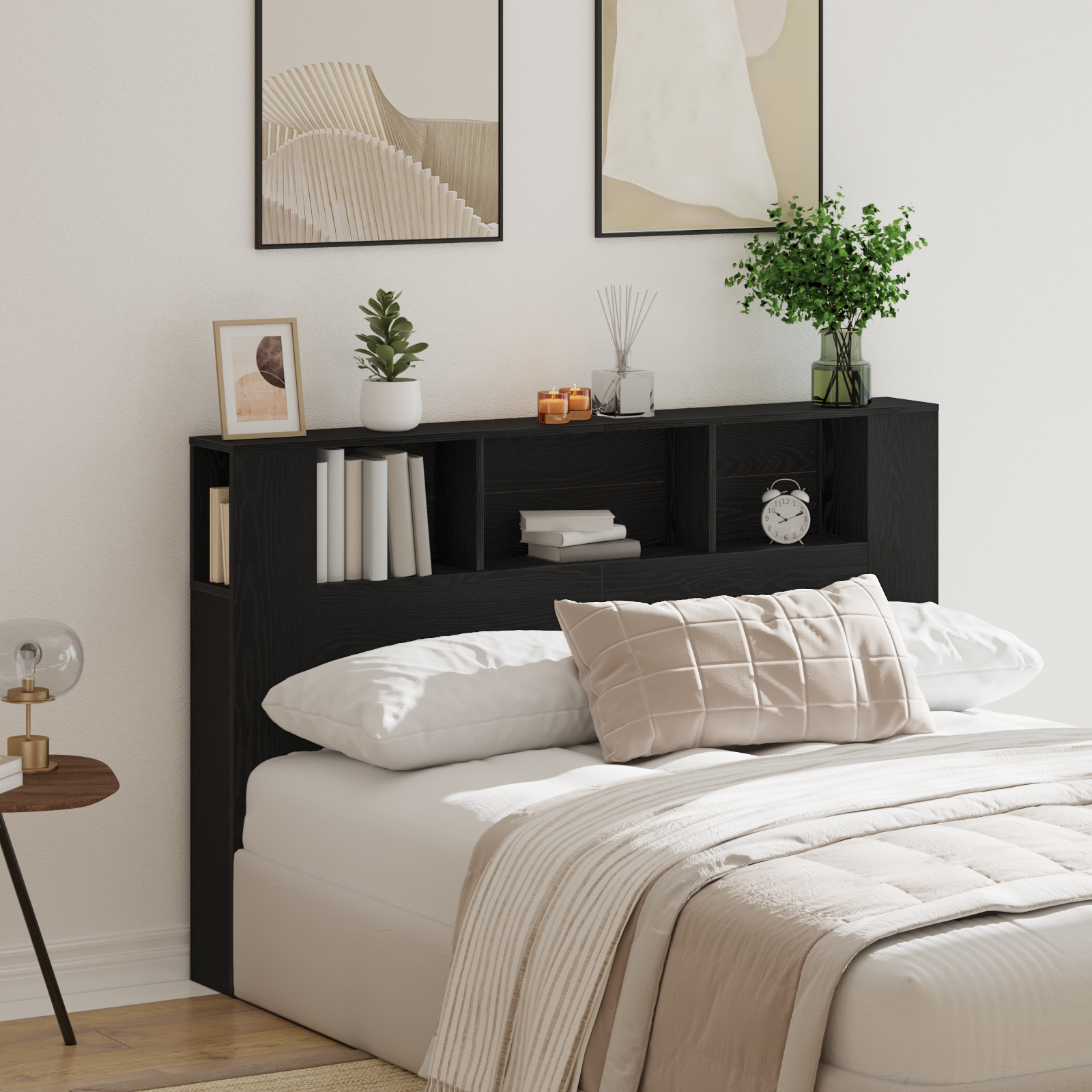 Mueble Cabecero Armario de Cama con Almacenaje Mueble de Dormitorio vidaXL - Imagen 73 de 104
