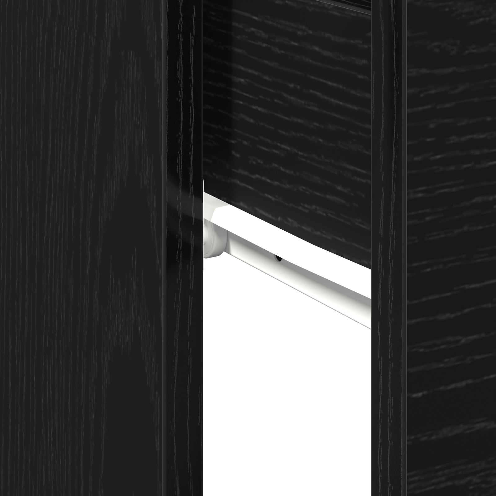 Console Table Black Oak 90x36x75 cm Engineered Wood - Image 10