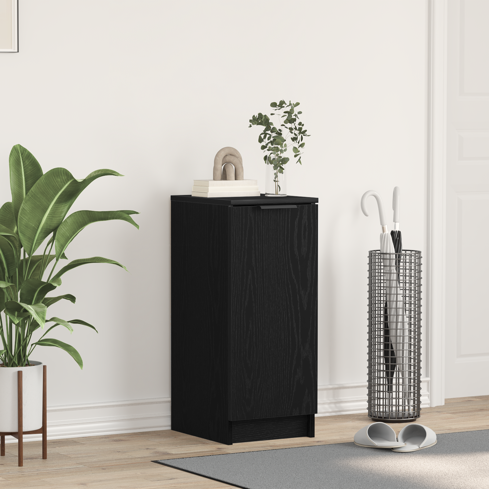 Mueble Zapatero Armario de Zapatos Soporte Estantes Madera Contrachapada vidaXL - Imagen 88 de 131
