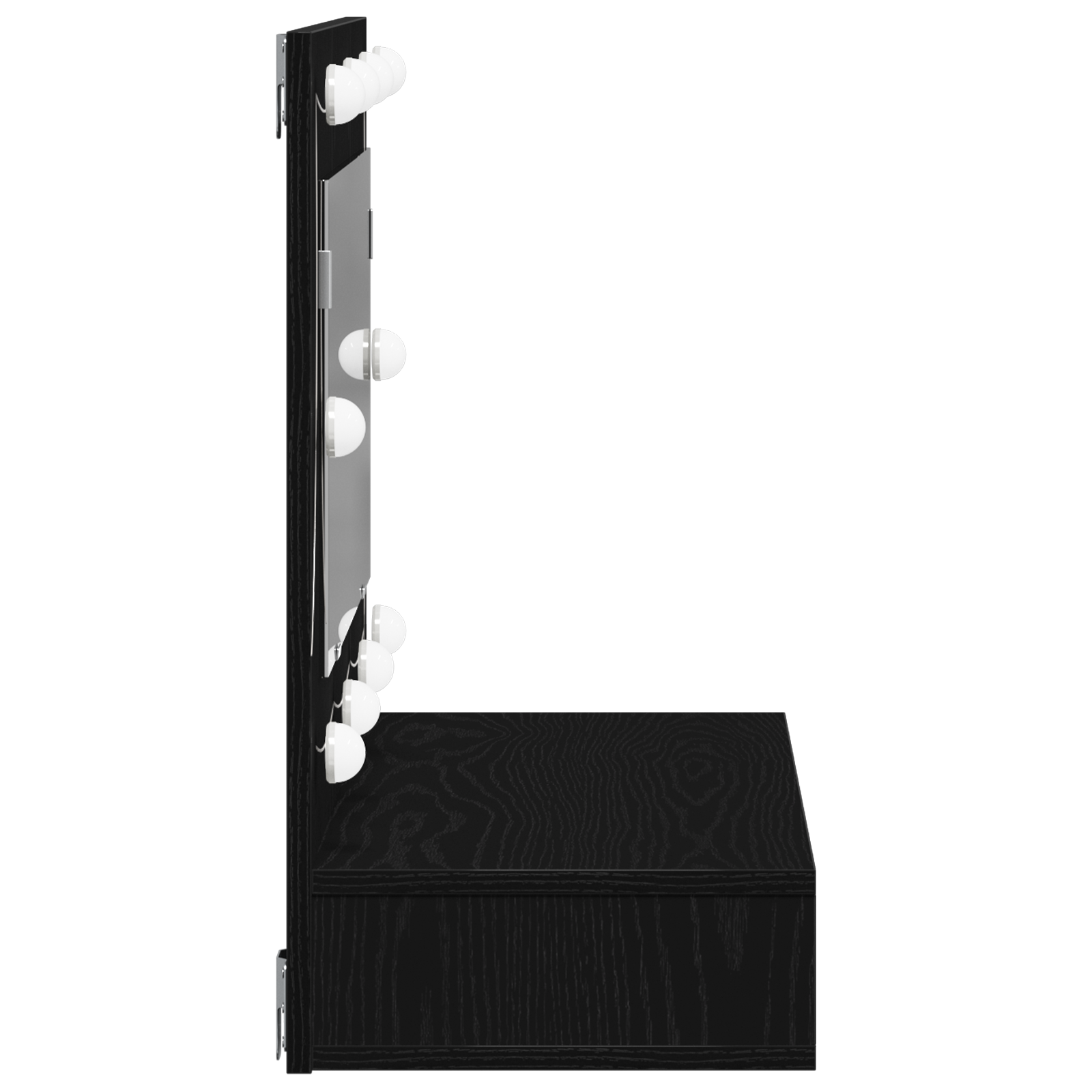 Mueble con Espejo LED Armario Maquillaje Tocador para Dormitorio Madera vidaXL - Imagen 138 de 143