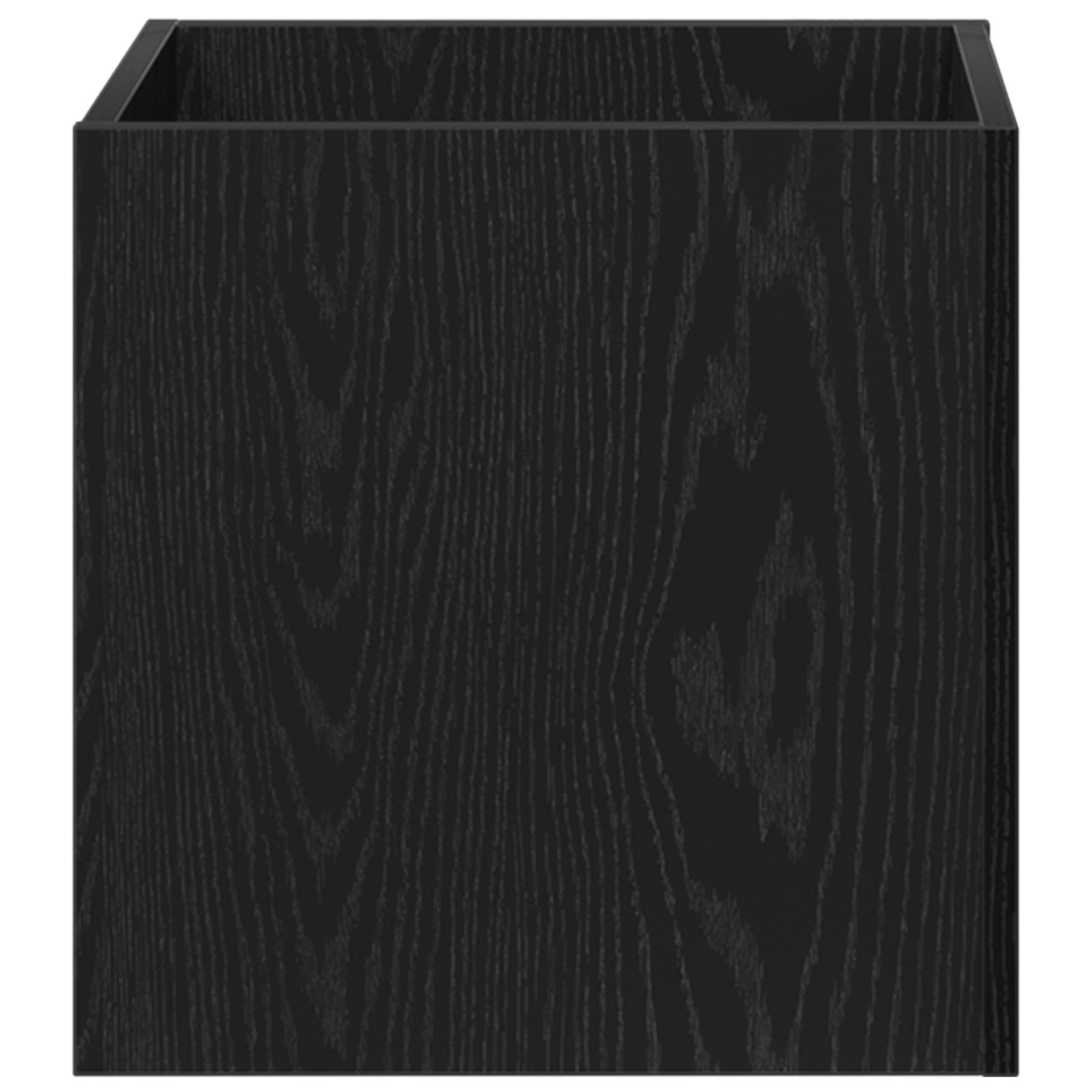 Planter Box Black Oak 40x40x40 cm Engineered Wood - Image 7