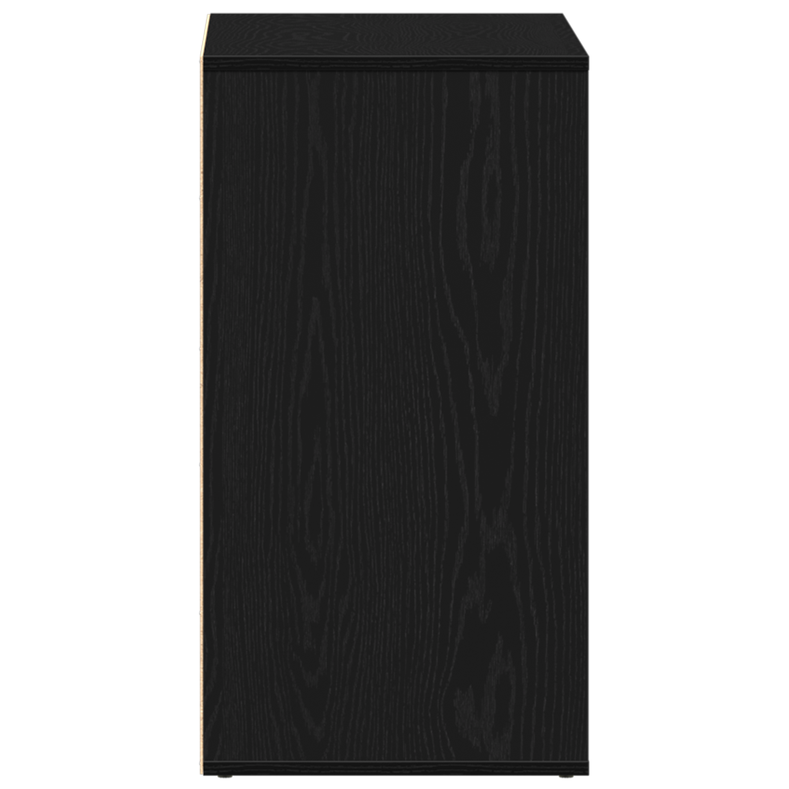 Black Oak Cosmetic Cabinet 80x40x75 cm Made from Engineered Wood - Image 8