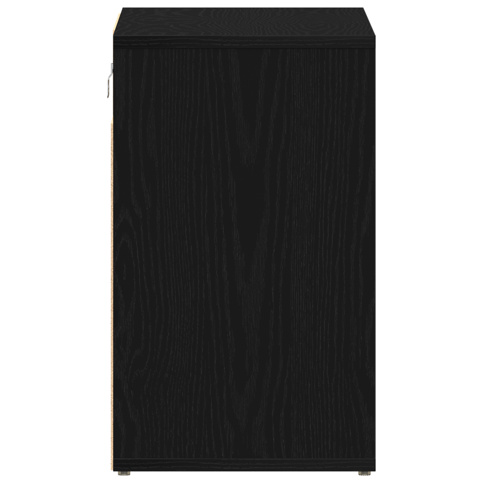 Shoe Cabinet Black Oak 52.5x30x50 cm - Image 6