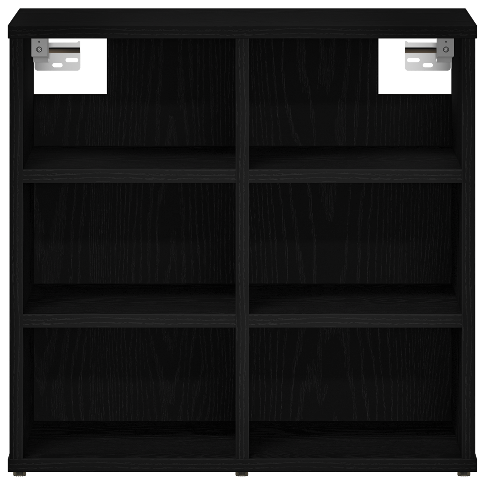 Shoe Cabinets 2 pcs Black Oak 52.5x30x50 cm - Image 6