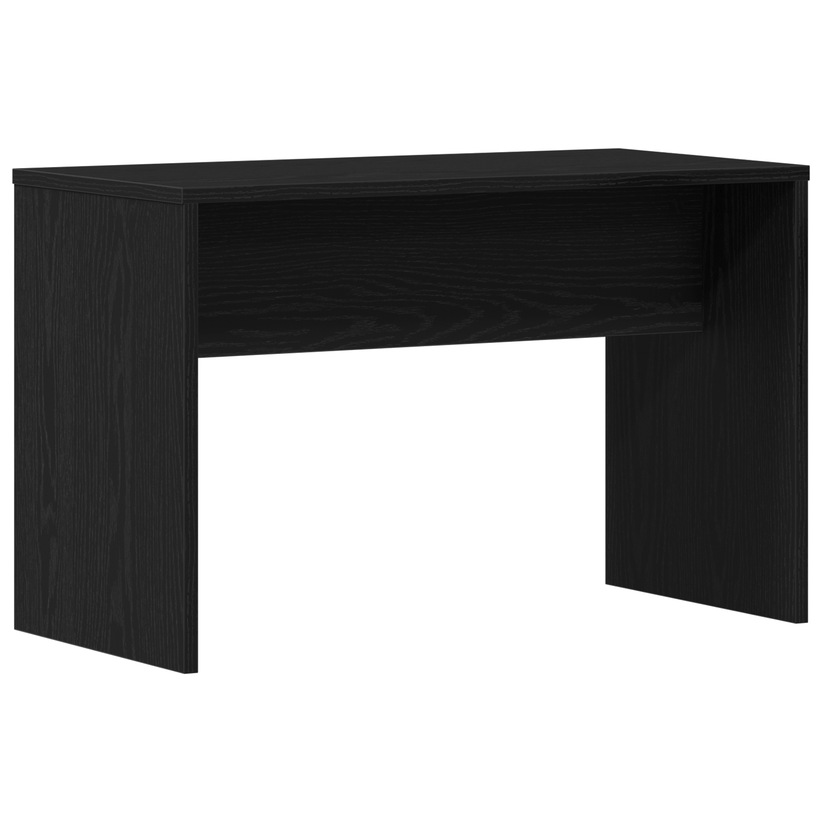 makiažo suolas Juodas ąžuolas 70x35x45 cm Inžinerinis medis - Image 6