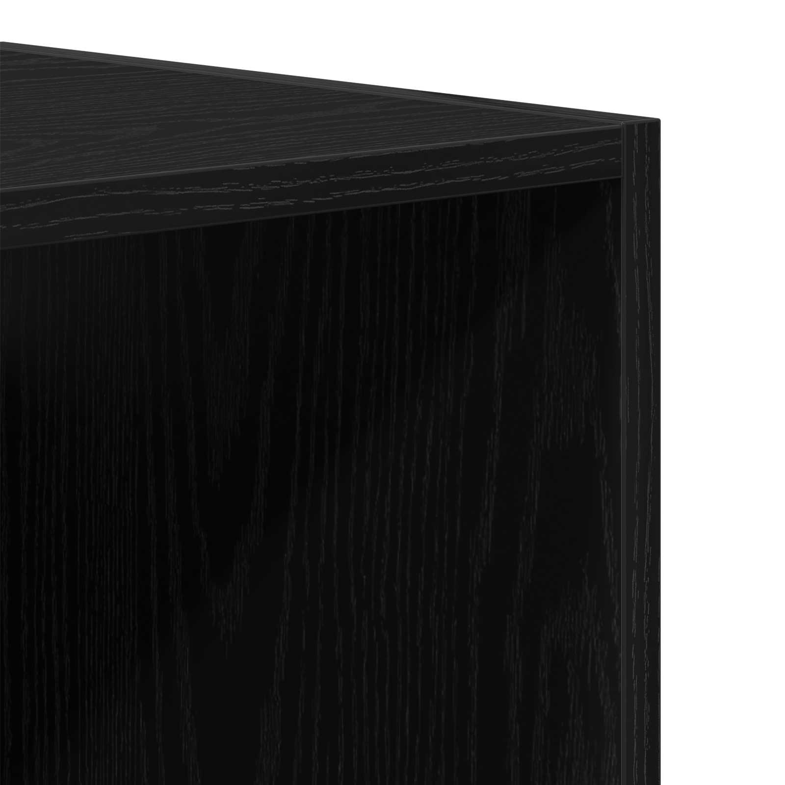 Hanging Wall Cabinet Black Oak 69.5 x 32.5 x 90 cm - Image 9