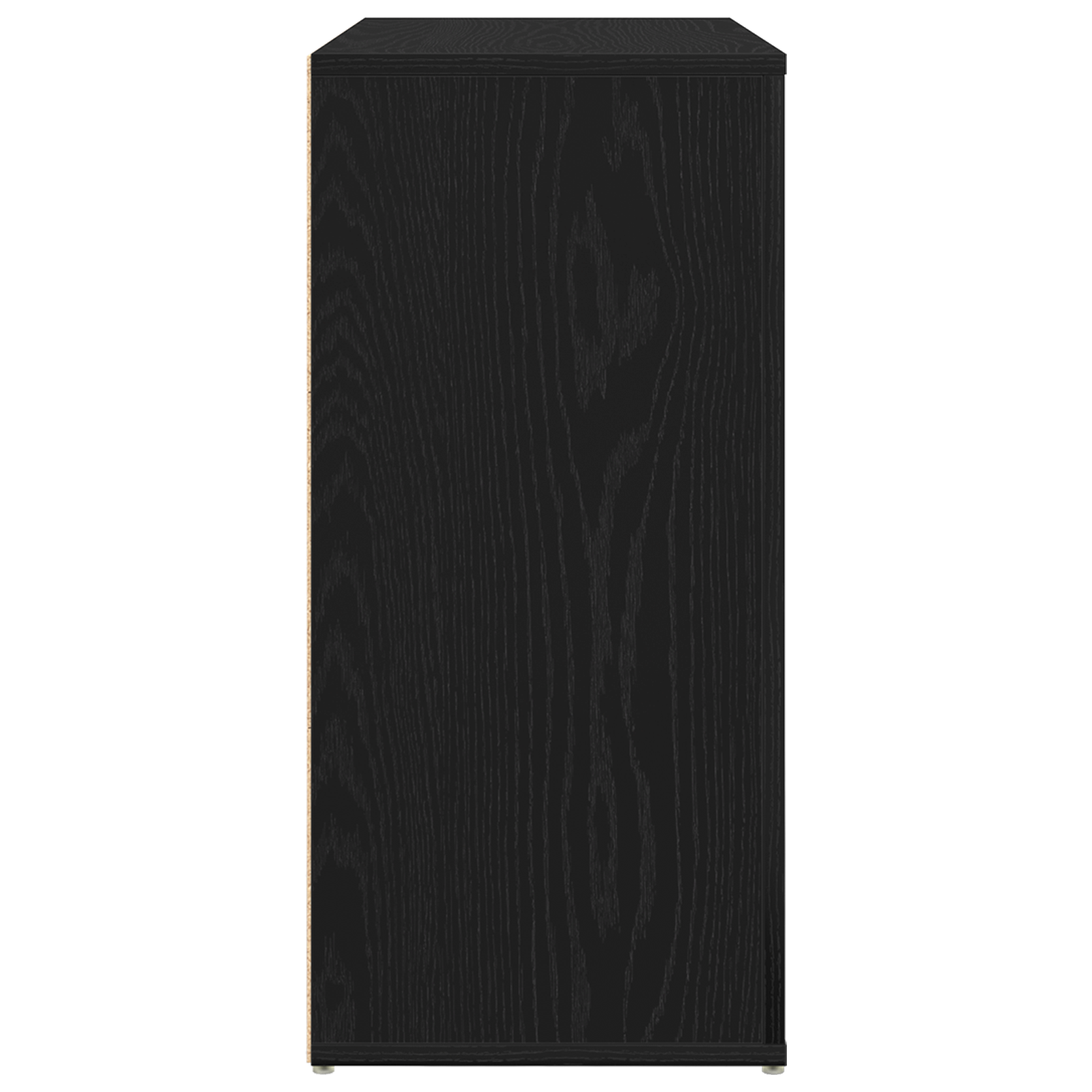Šoninė spintelė Juoda 80x33x70 cm Inžinerinis medis - Image 8