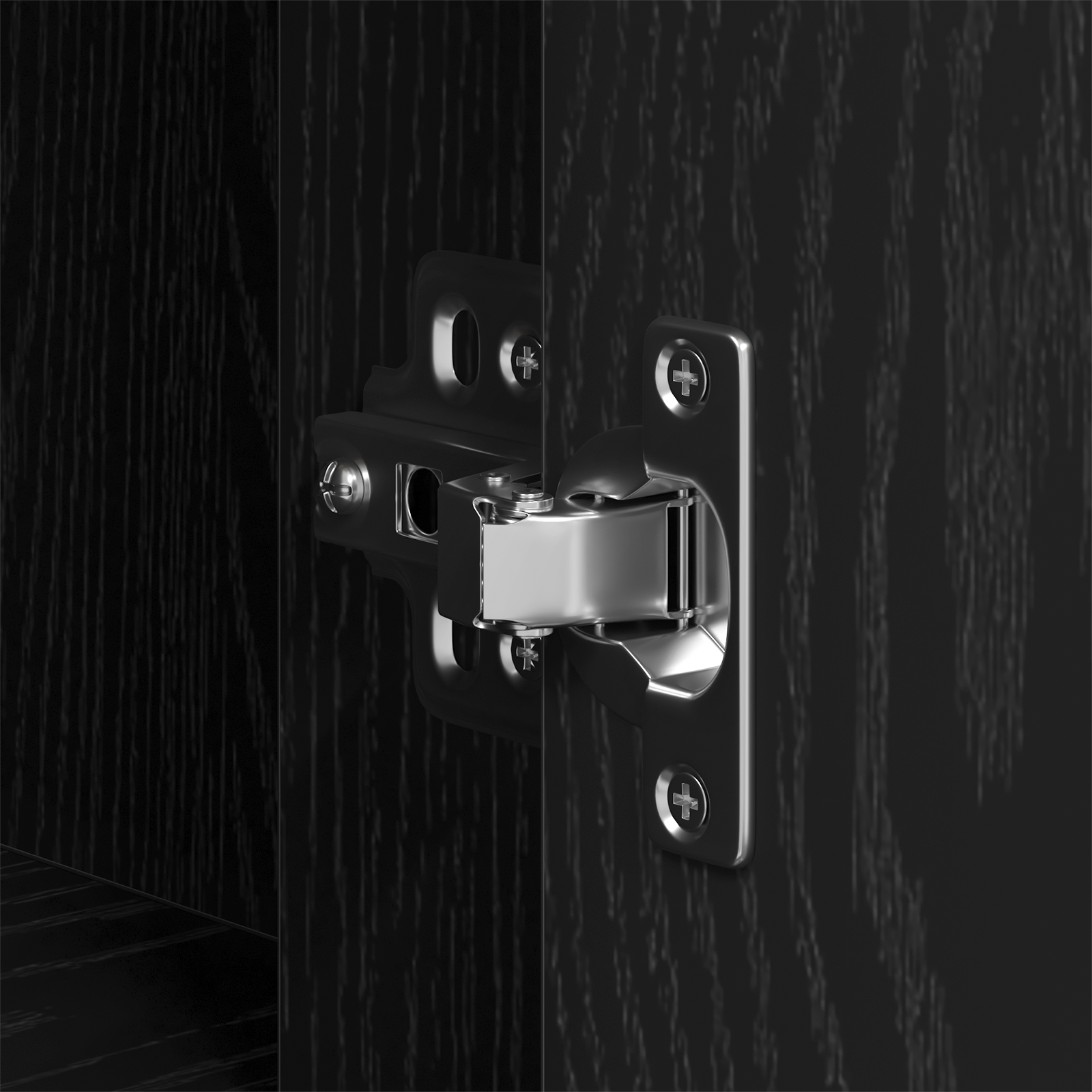 Desk Black Oak 100x49x75 cm Engineered Wood - Image 10