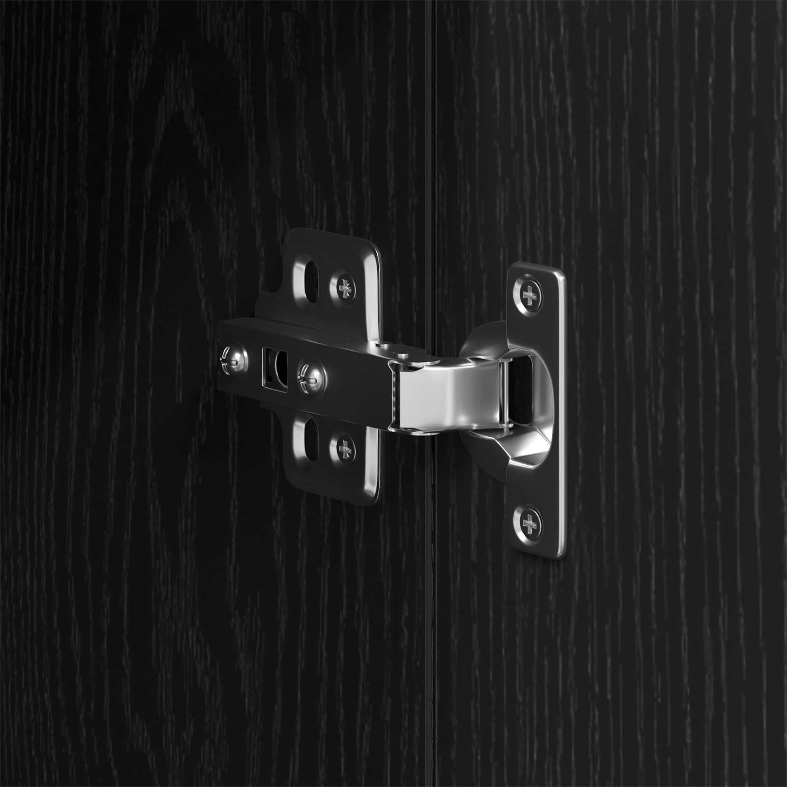 Bathroom Cabinet Black Oak 30x30x190 cm Engineered Wood - Image 10