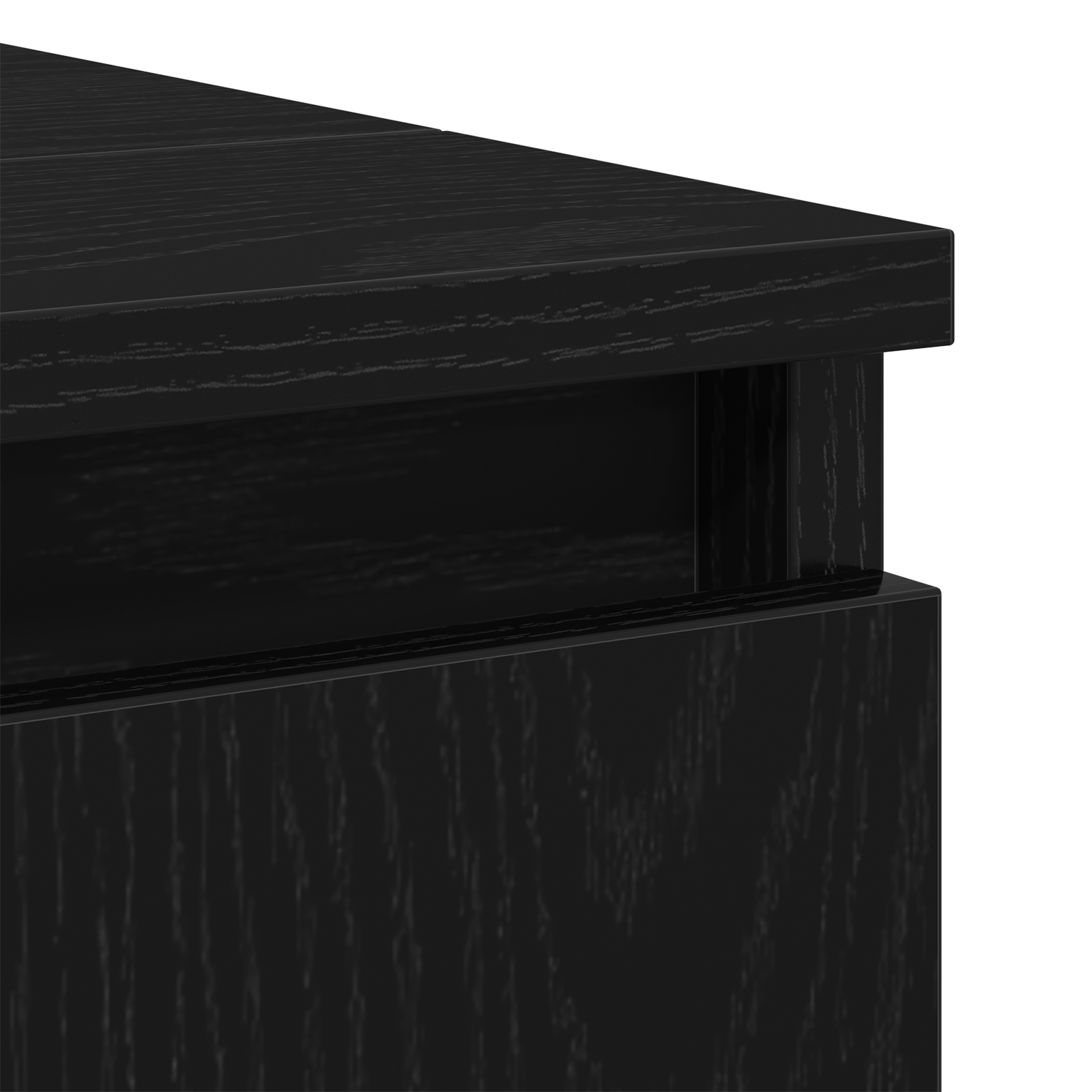Sink Cabinet Black Oak 58x33x60 cm Engineered Wood - Image 10