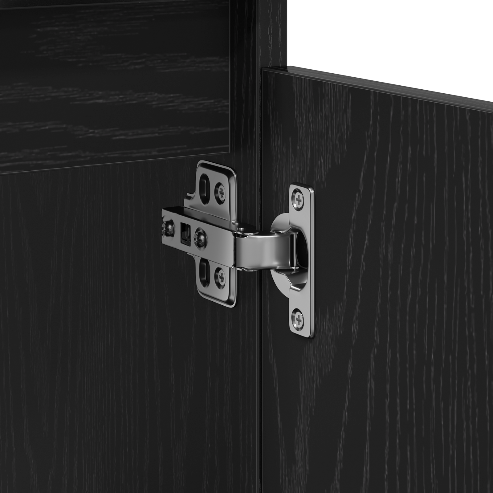 Sink Cabinet Black Oak 58x33x60 cm Engineered Wood - Image 11