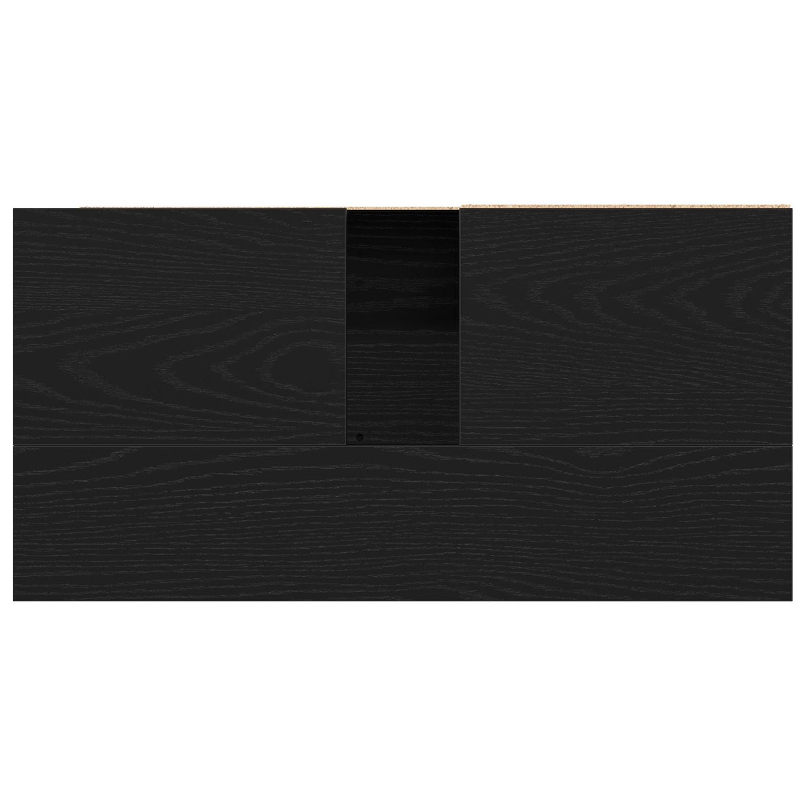 Sink Cabinet Black Oak 65x33x60 cm Engineered Wood - Image 9