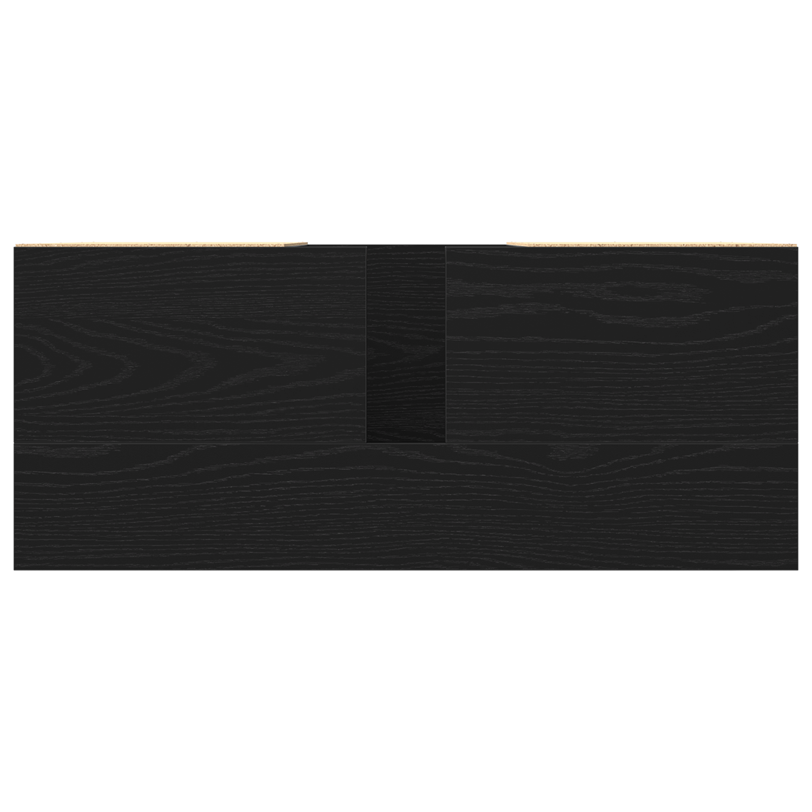 Sink Cabinet Black Oak 80x33x60 cm Engineered Wood - Image 9