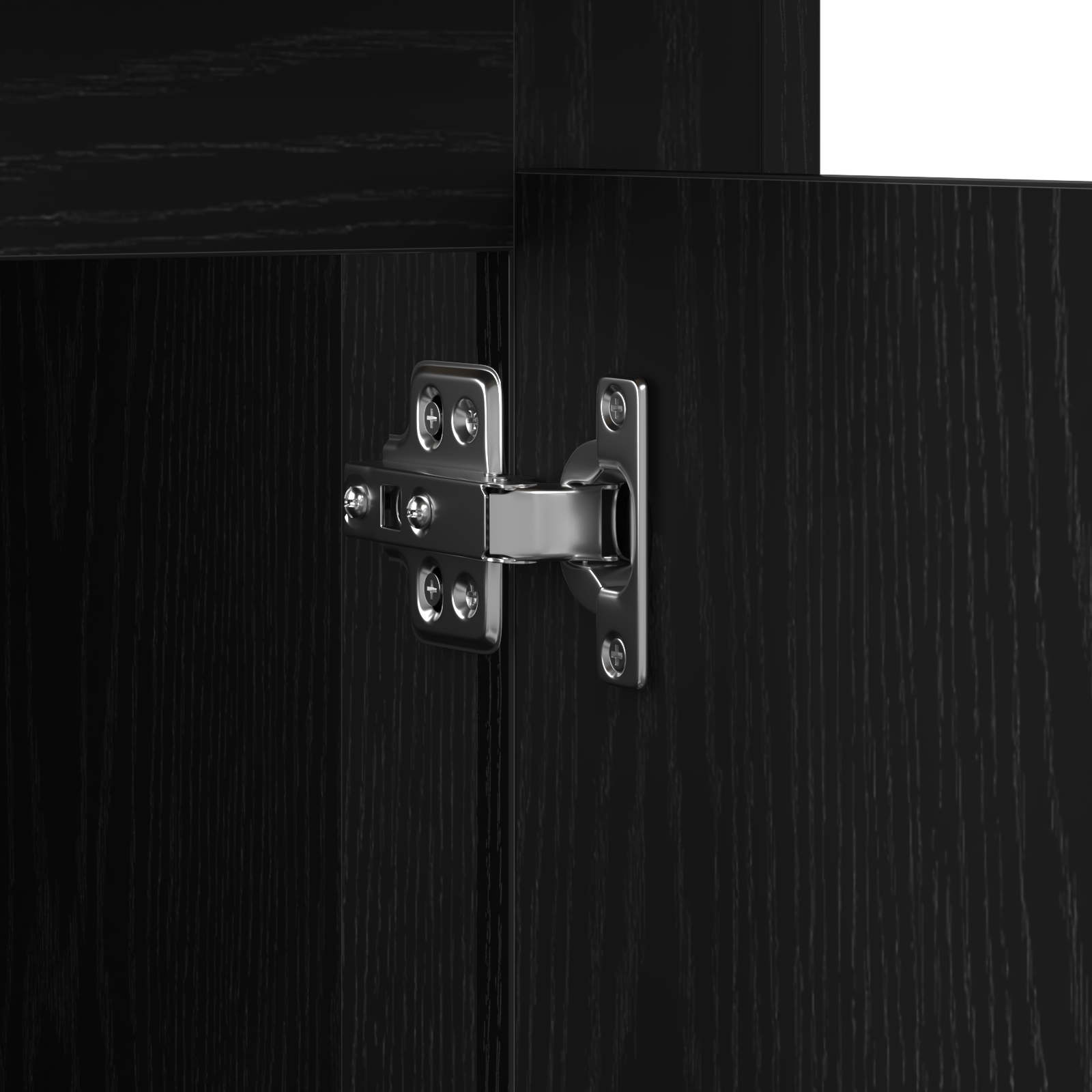 Desk with Storage Black Oak 50x115x75 cm Engineered Wood - Image 10