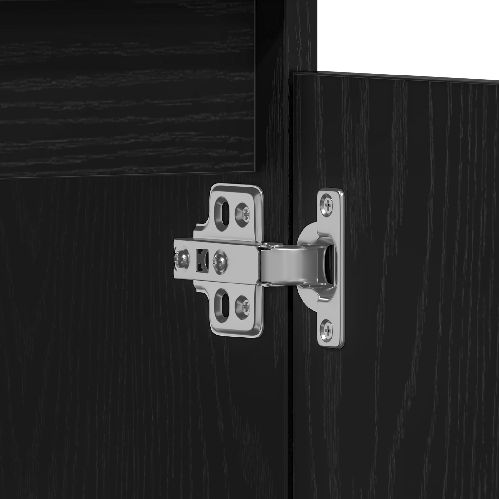 Bathroom Sink Cabinet Black Oak 58x33x60 cm Engineered Wood - Image 11