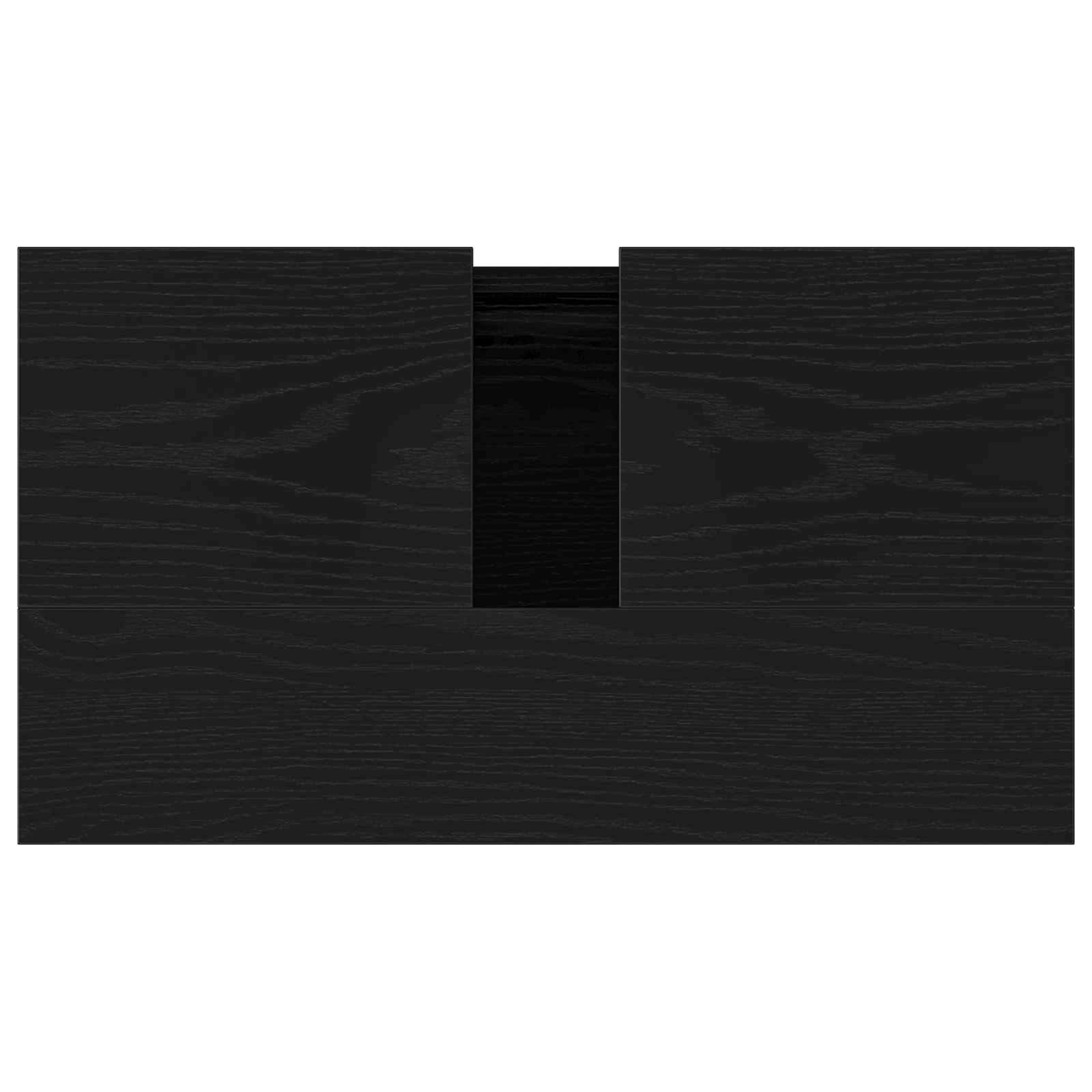 Bathroom Sink Cabinet Black Oak 58x33x60 cm Engineered Wood - Image 9