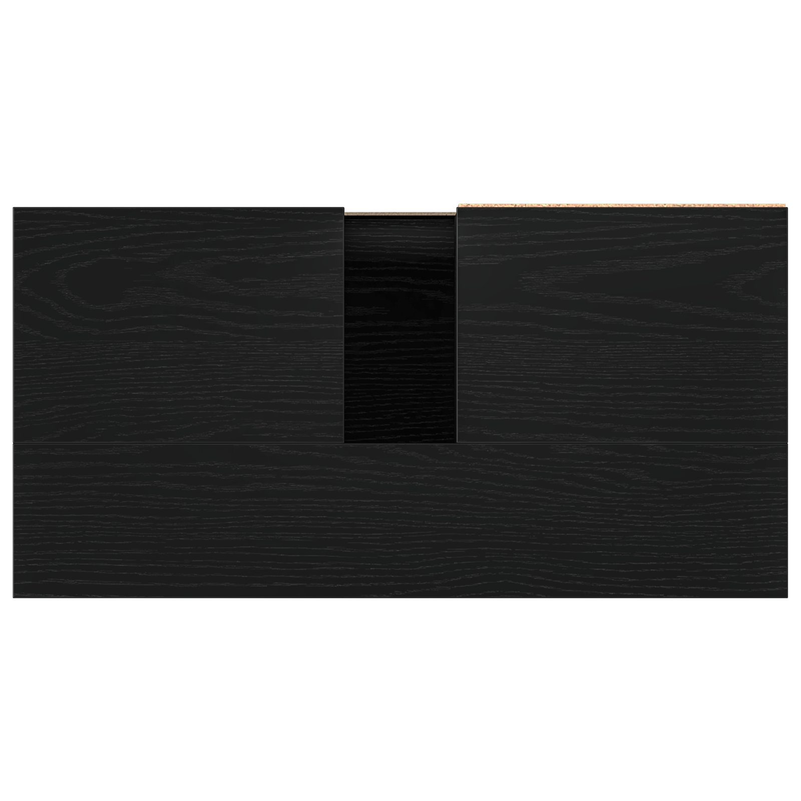Bathroom Sink Cabinet Black Oak 65x33x60 cm Engineered Wood - Image 9