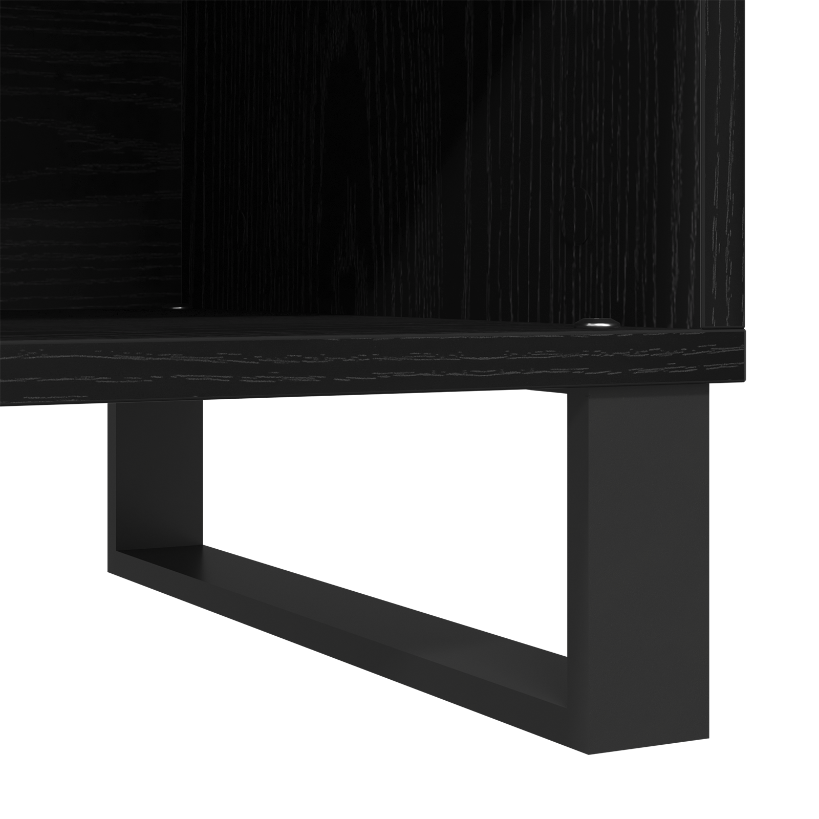 Record Cabinet Black Oak 84.5x38x48 cm Made from Engineered Wood - Image 7