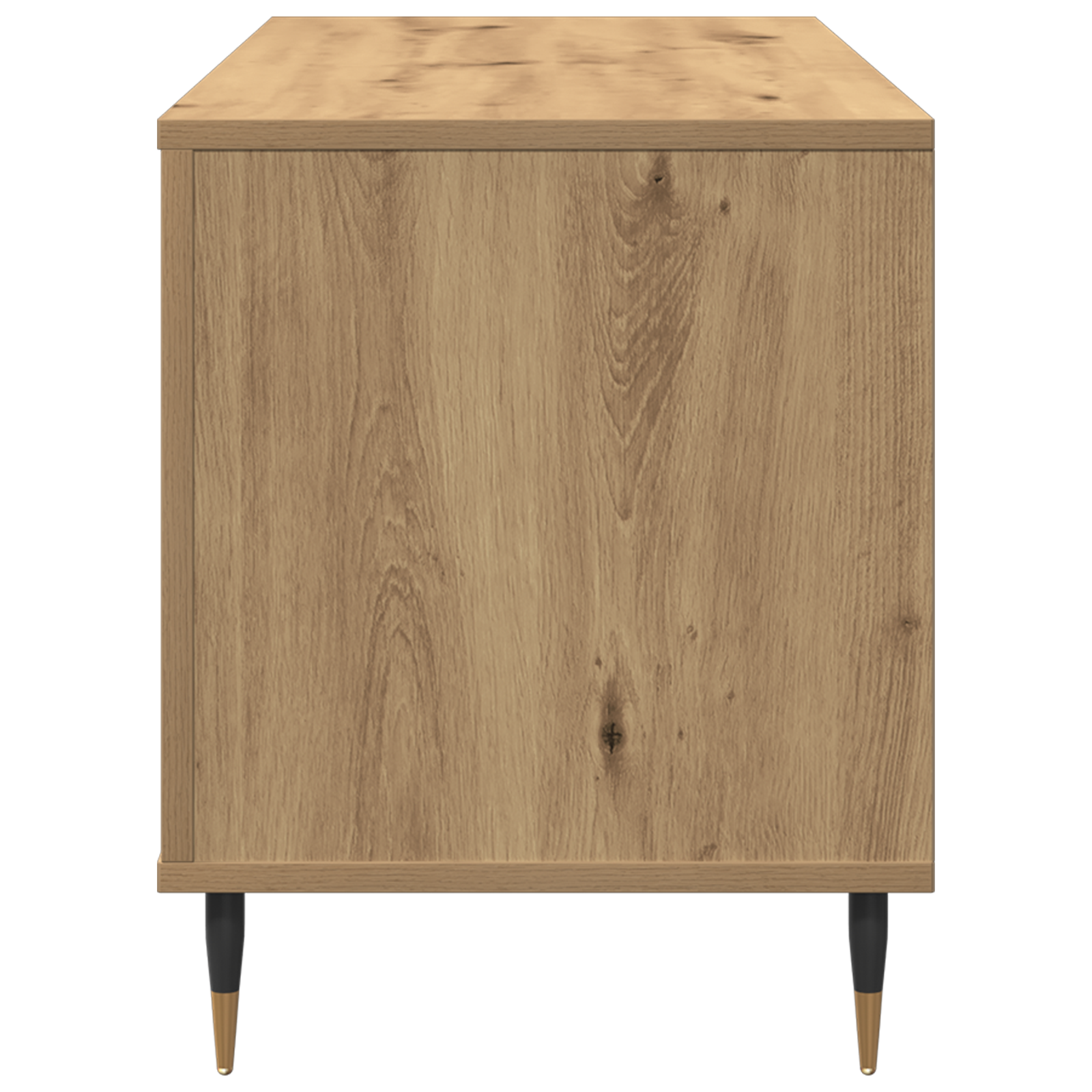 Record Cabinet Artisan Oak 100x38x48 cm Engineered Wood - Image 6