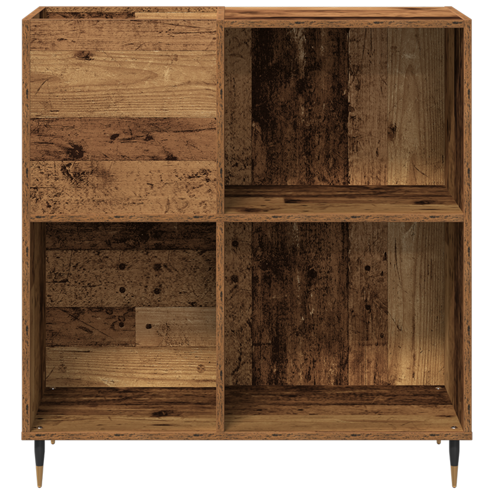 Record Cabinet Artisan Oak 84,5x38x89 cm Engineered Wood - Image 4