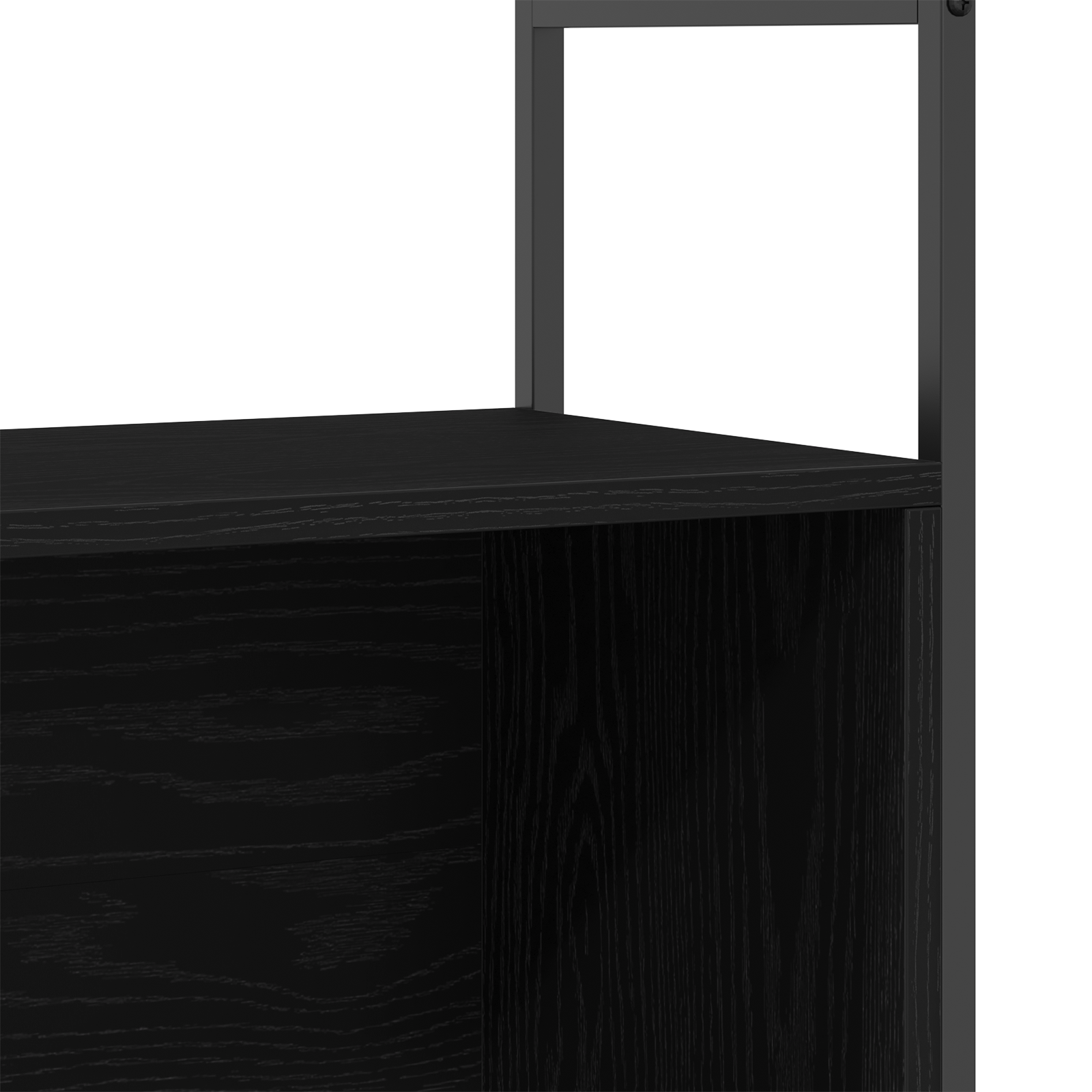 Book Cabinet Black Oak 80x30x78,5 cm Engineered Wood - Image 8