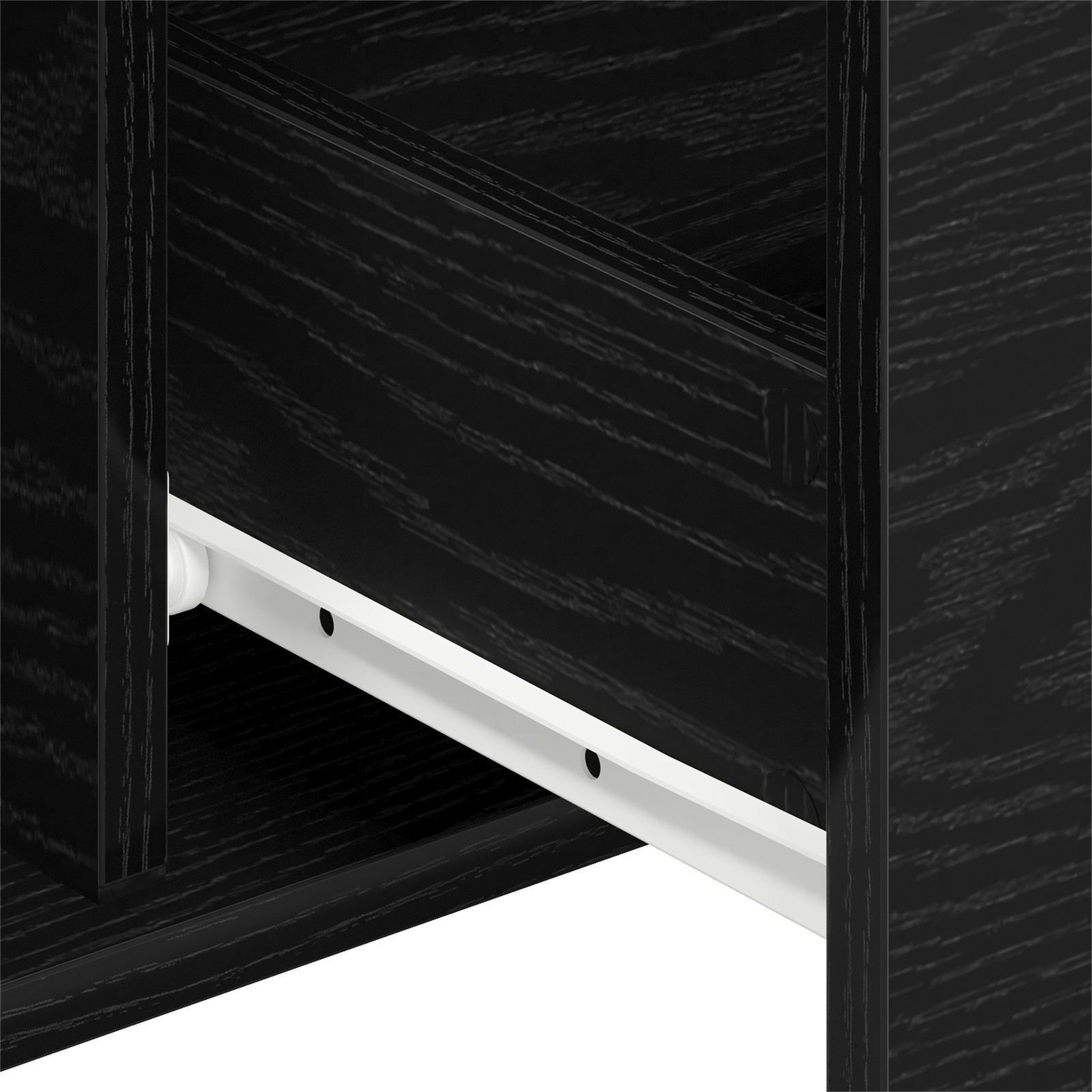Sideboard Black Oak 101,5x35x70 cm Engineered Wood - Image 10