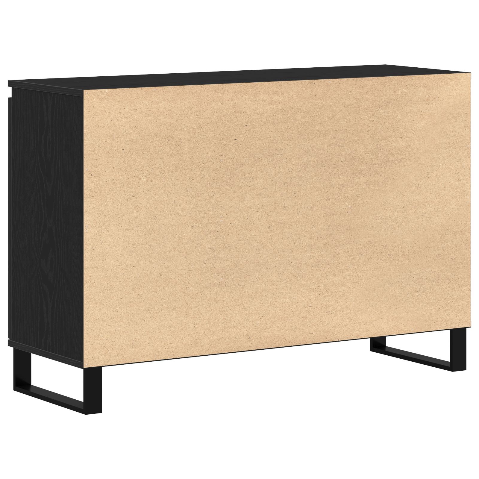 Sideboard Black Oak 104x35x70 cm Engineered Wood - Image 6