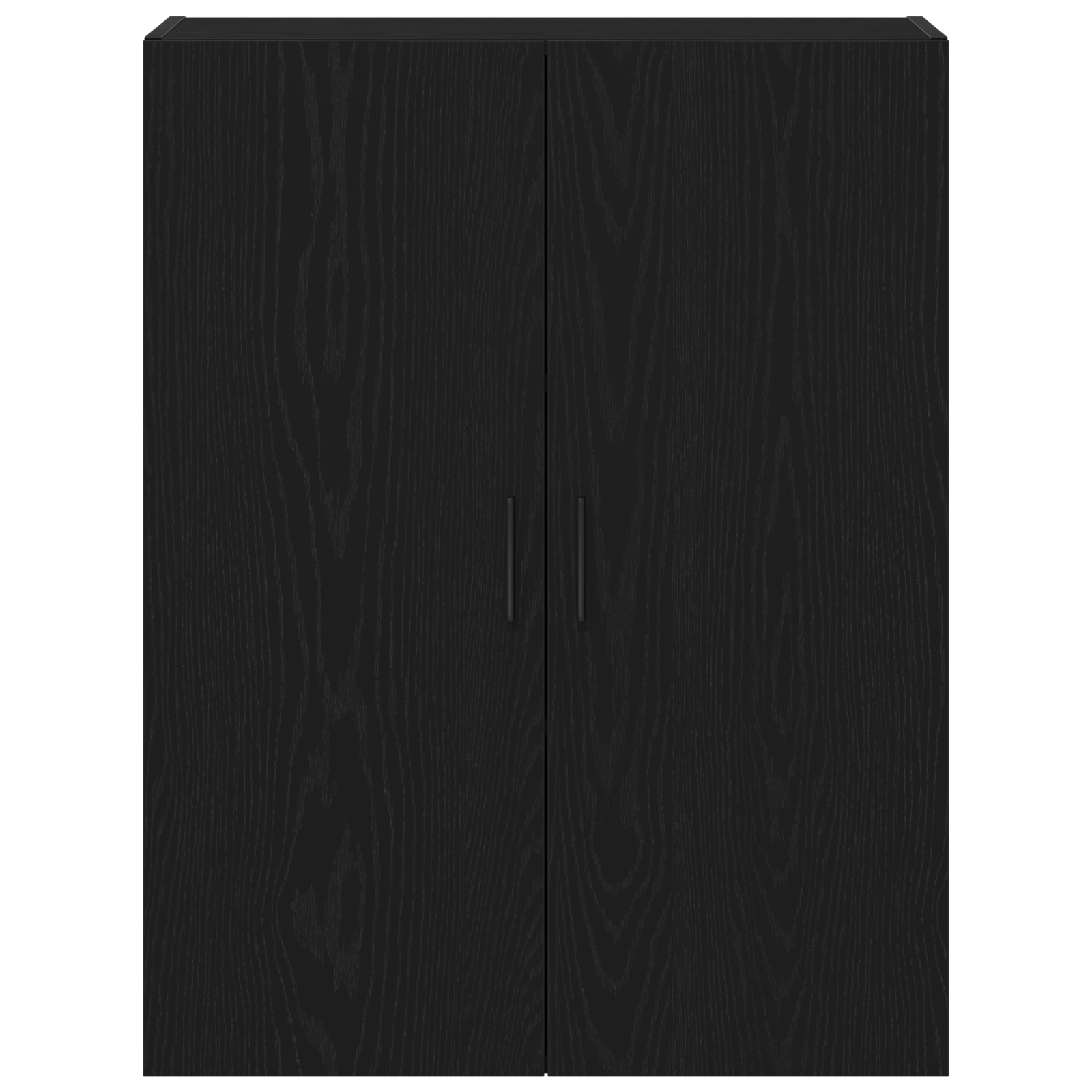Wall Mounted Cabinet in Black Oak, 69.5 x 34 x 90 cm, Made from Engineered Wood - Image 6