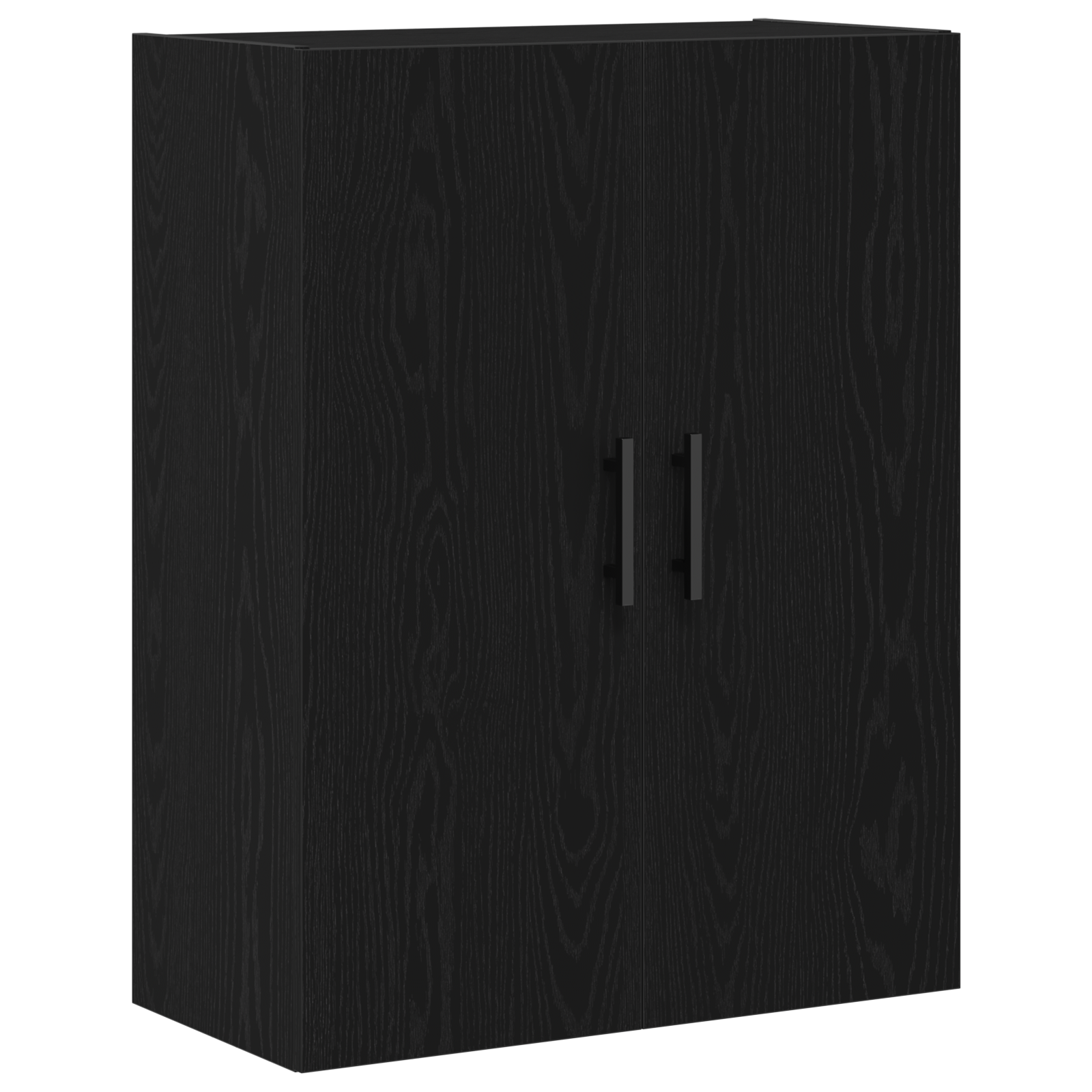 Wall Mounted Cabinet Black Oak 69,5x34x90 cm Engineered Wood - Image 2