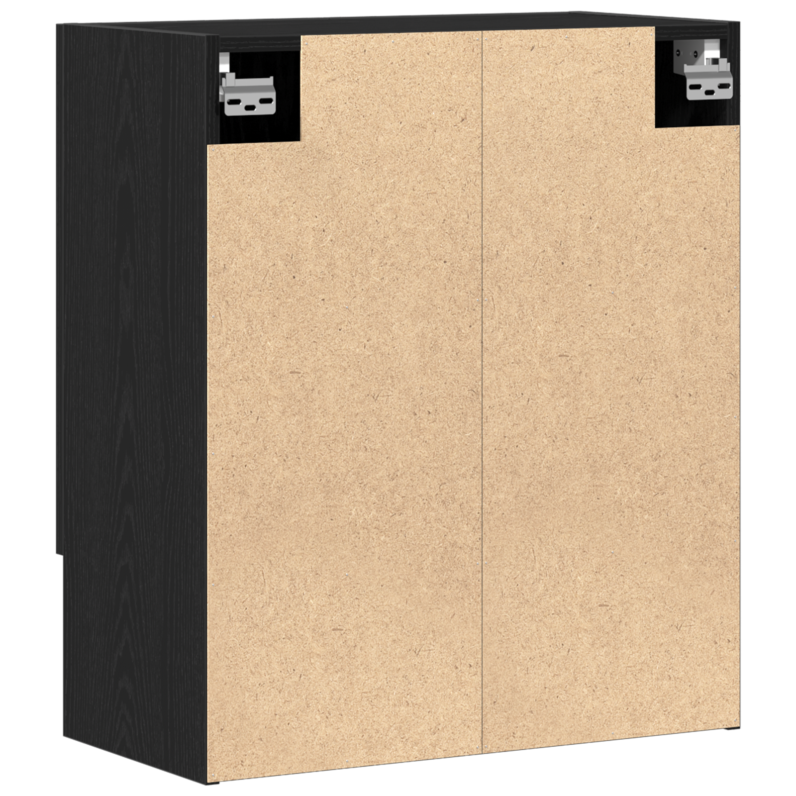 Wall Cabinet Black Oak 60x31x70 cm Engineered Wood - Image 5