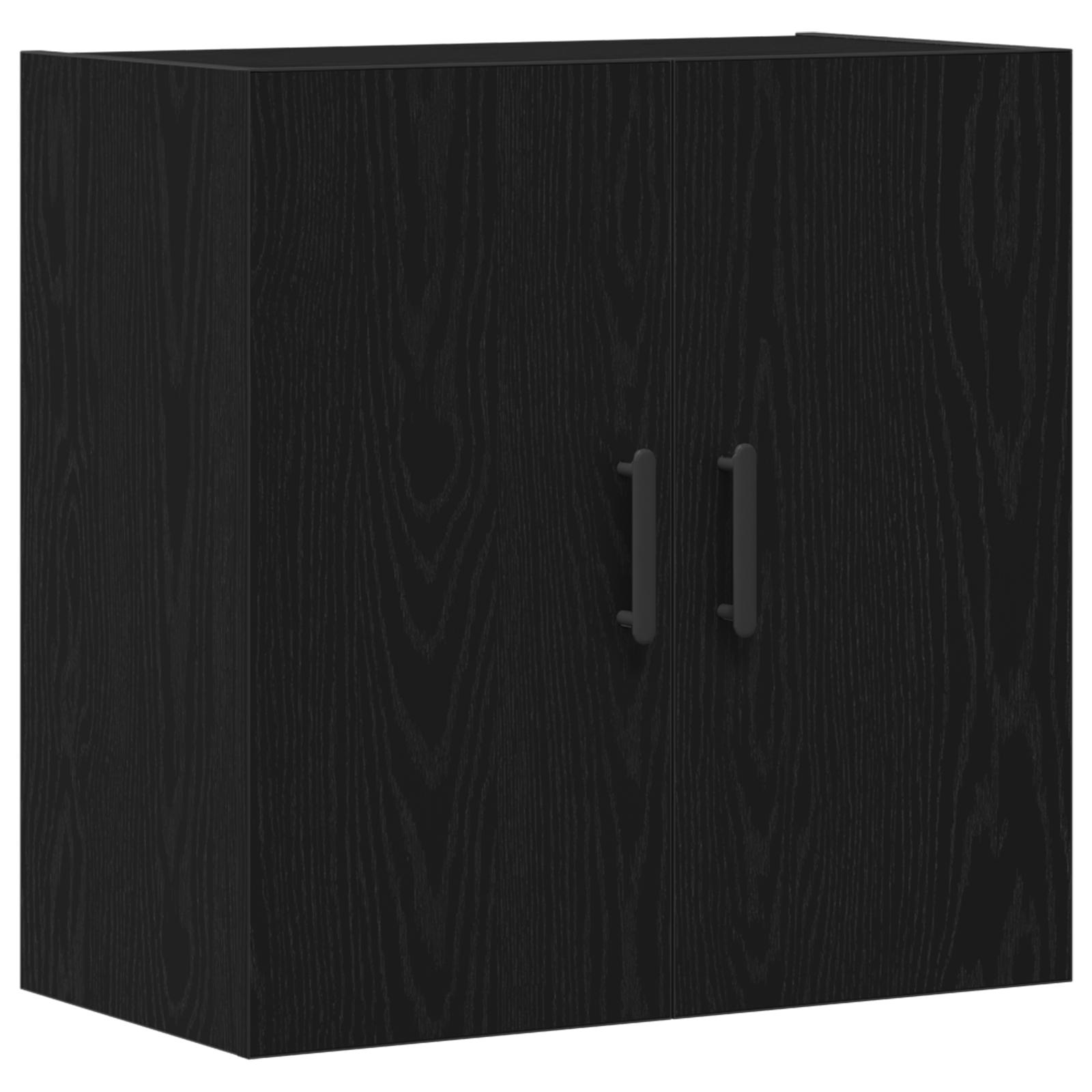 Wall Cabinet Black Oak 60x31x60 cm Engineered Wood - Image 2