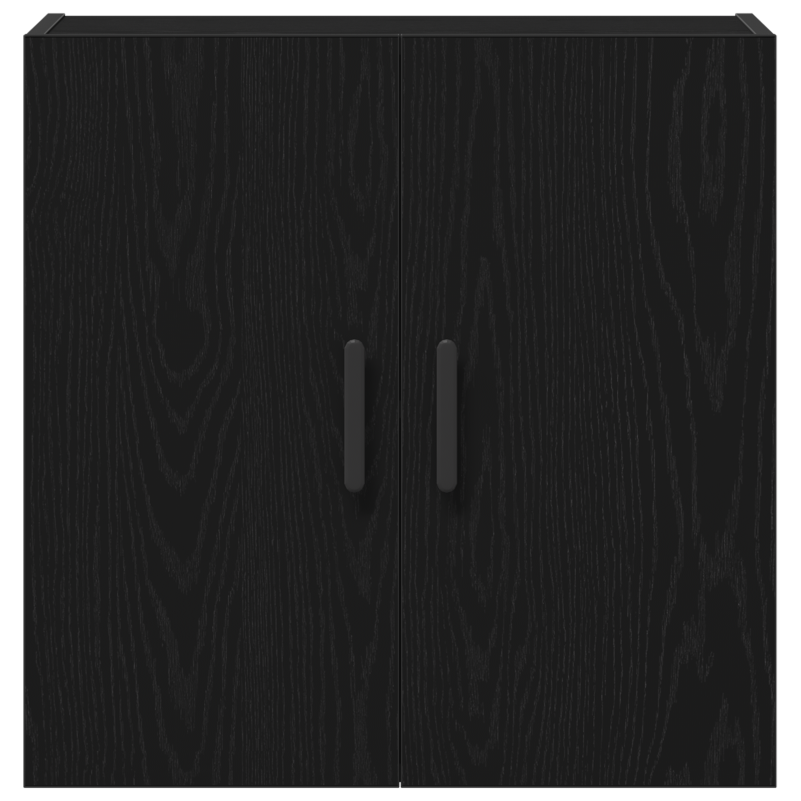Wall Cabinet Black Oak 60x31x60 cm Engineered Wood - Image 6