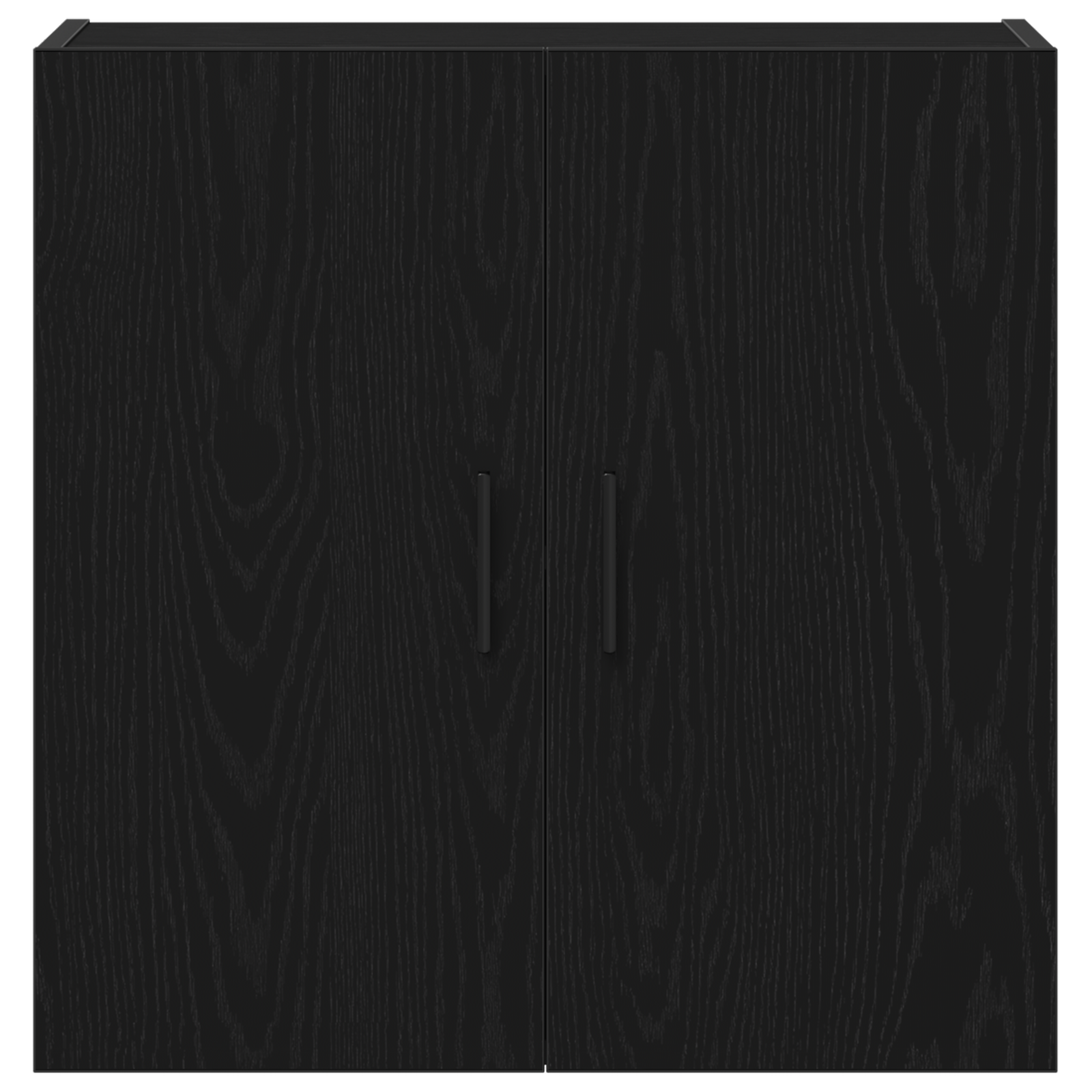 Wall Cabinet Black Oak 60x31x60 cm Engineered Wood - Image 7
