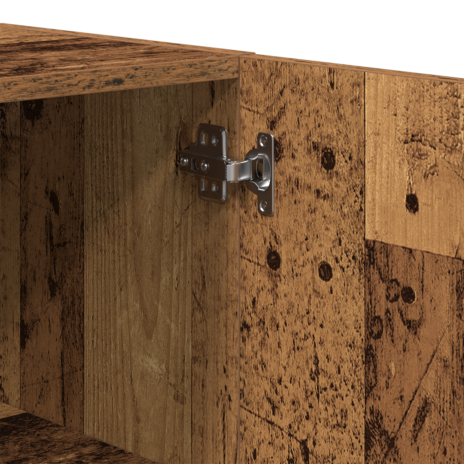 Wall-Mounted Cabinet Old Wood 60x31,5x60 cm Engineered Wood - Image 9