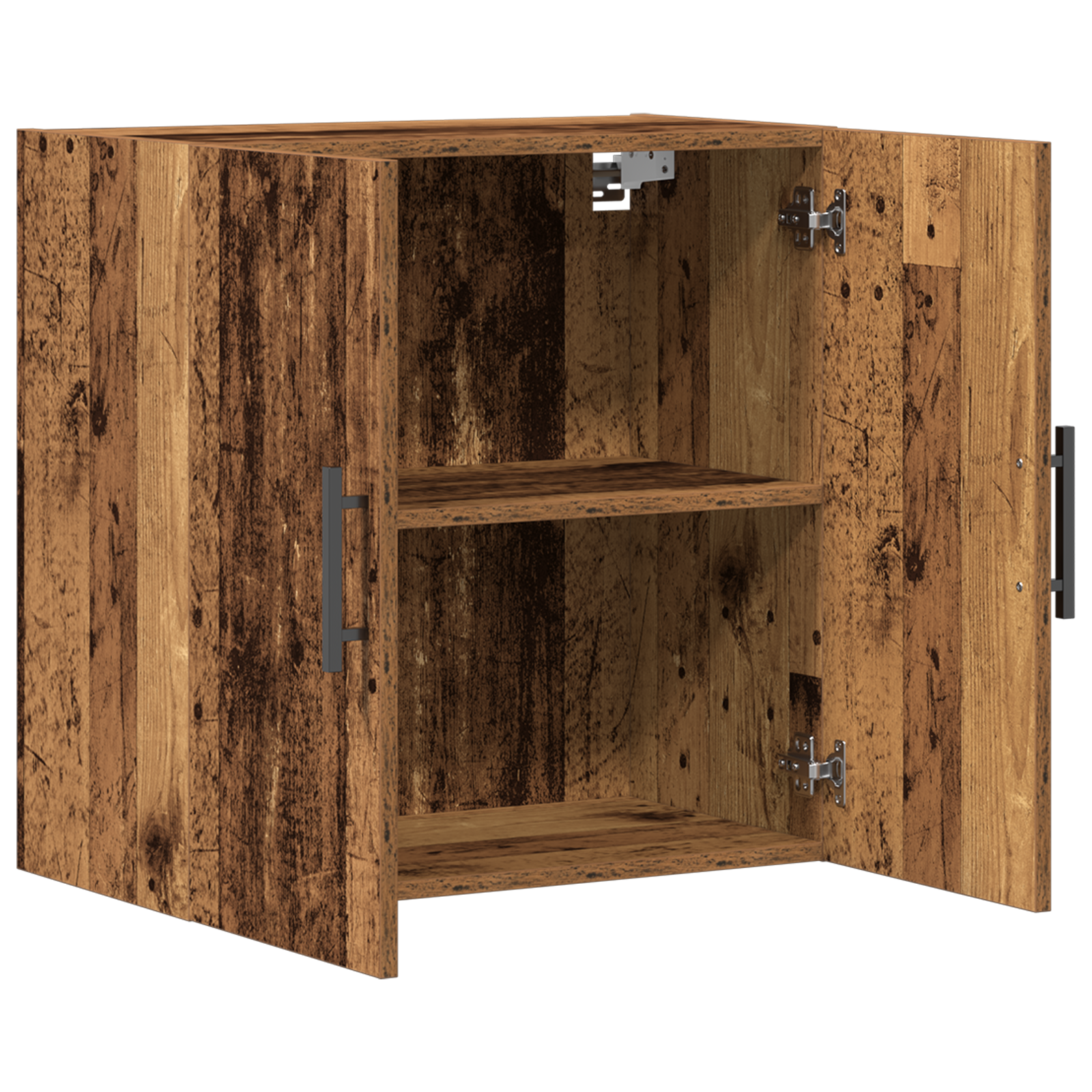 Wall-Mounted Cabinet Old Wood 60x31,5x60 cm Engineered Wood - Image 5