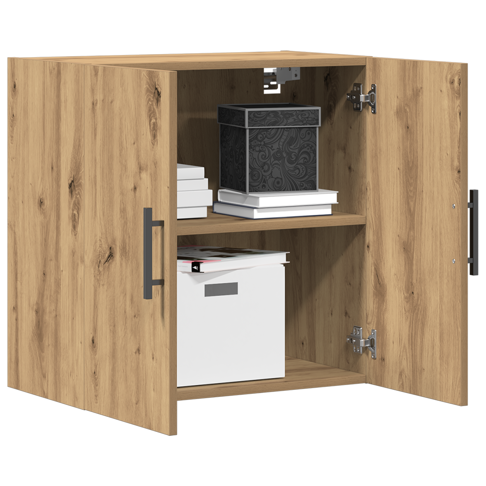 Wall-Mounted Cabinet Artisan Oak 60x31,5x60 cm Engineered Wood - Image 3