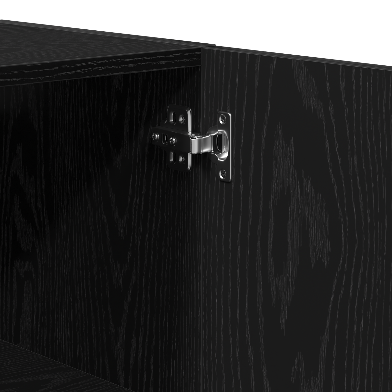 Wall Cabinet Black Oak 60x31x60 cm Engineered Wood - Image 9